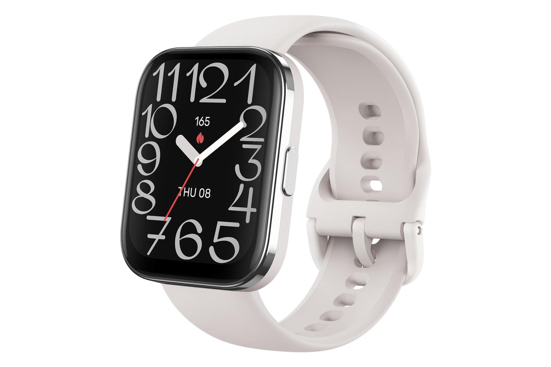 ساعت هوشمند امیزفیت Amazfit Bip 5 Unity با بند خاکستری روشن