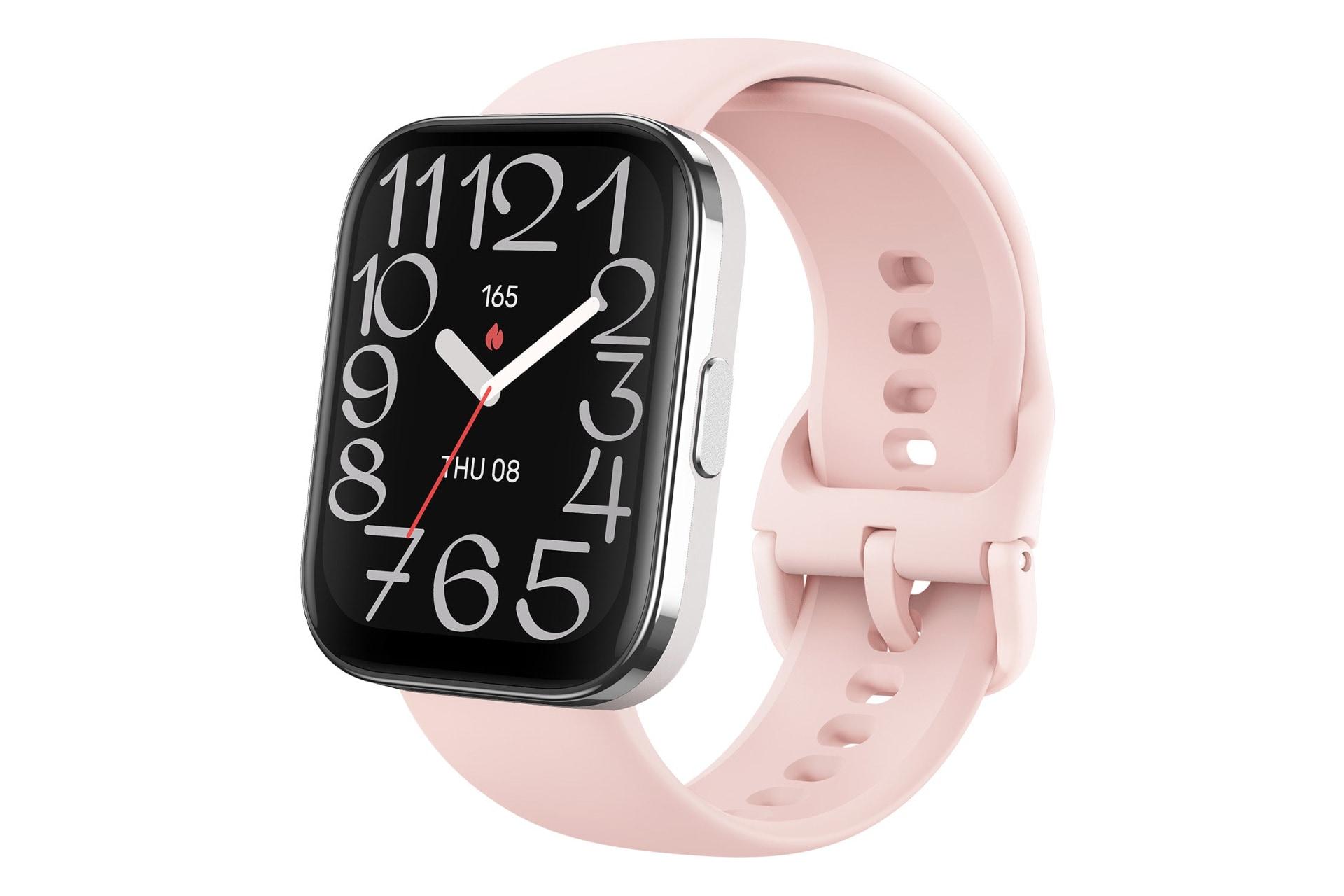 ساعت هوشمند امیزفیت Amazfit Bip 5 Unity با بند صورتی