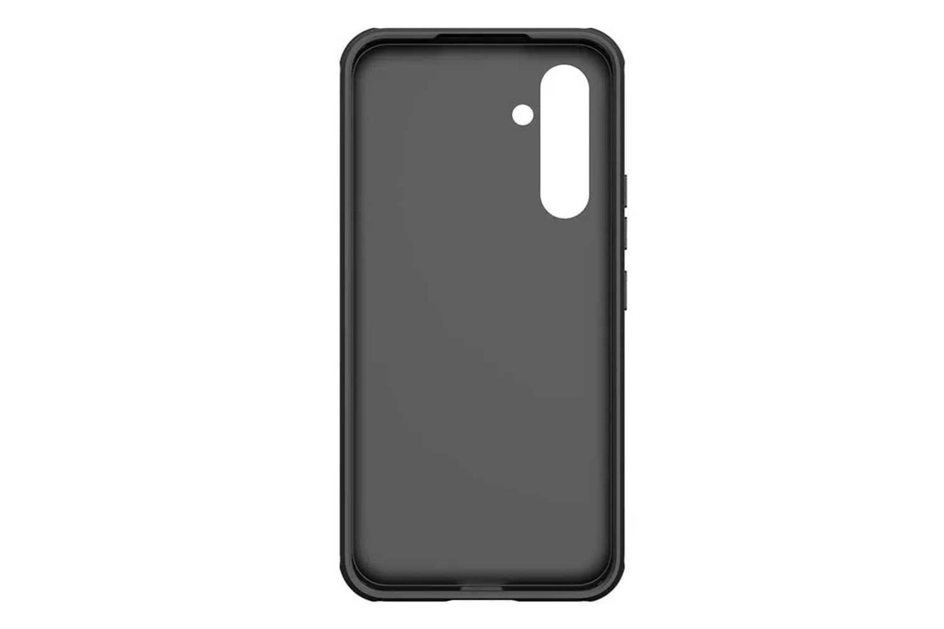 نمای داخل قاب گوشی نیلکین مدل Super Frosted Shield Pro مناسب سامسونگ Galaxy A54 رنگ مشکی