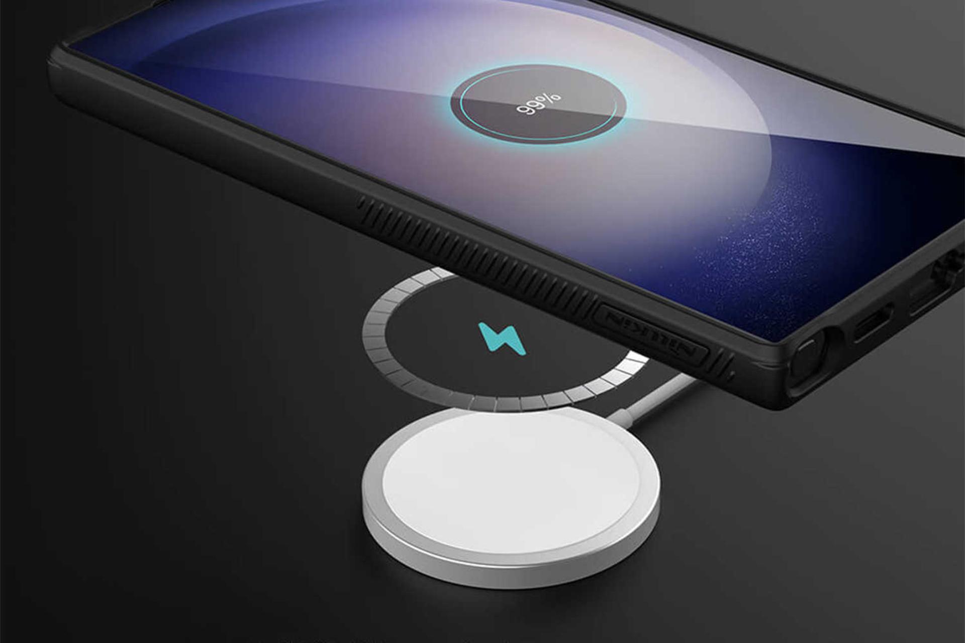 قاب گوشی مگنتی نیلکین مدل CarboProp مناسب سامسونگ Galaxy S24 Ultra
