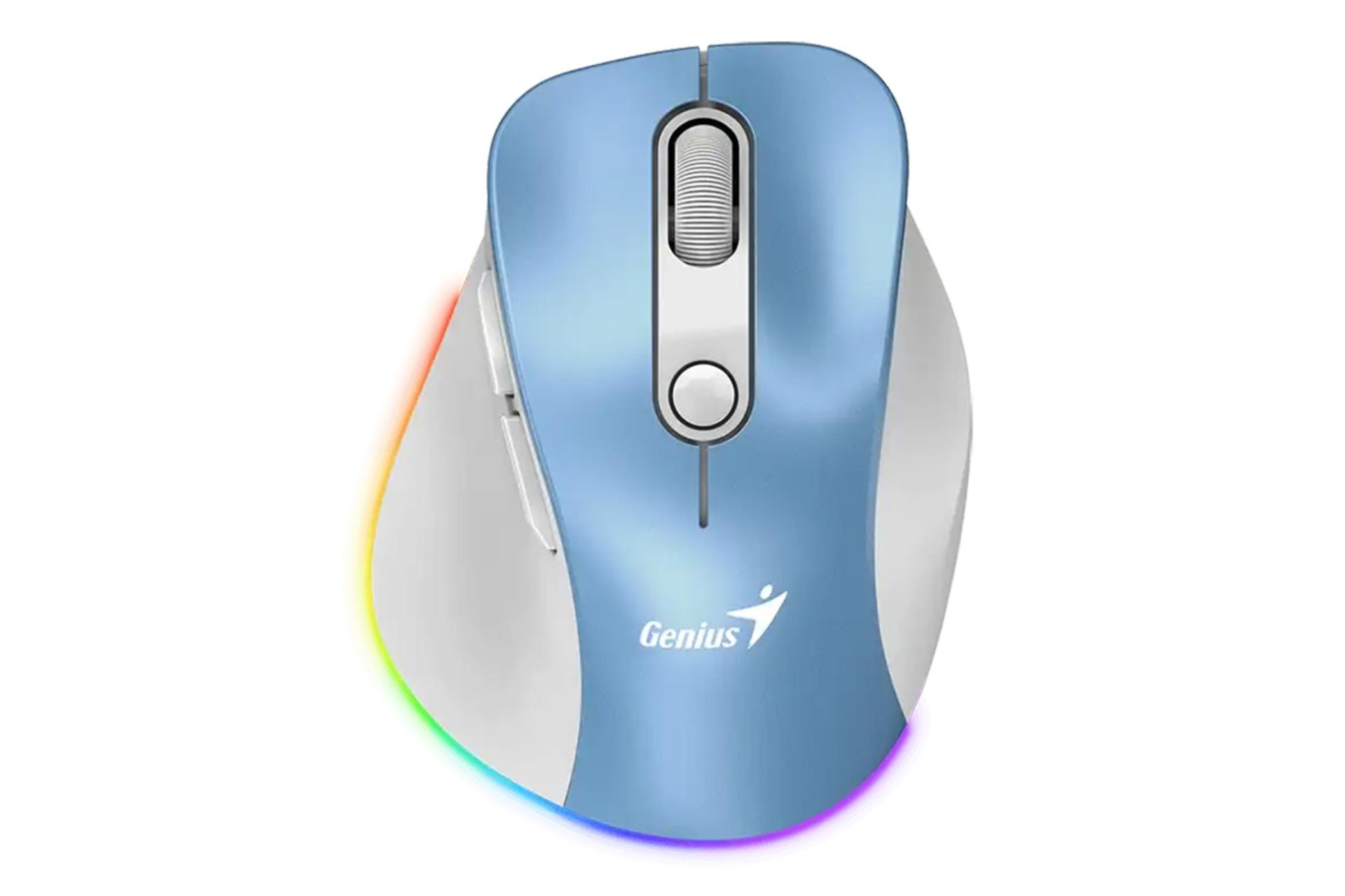 رنگ آبی ماوس جنیوس Genius Ergo 9000S Pro