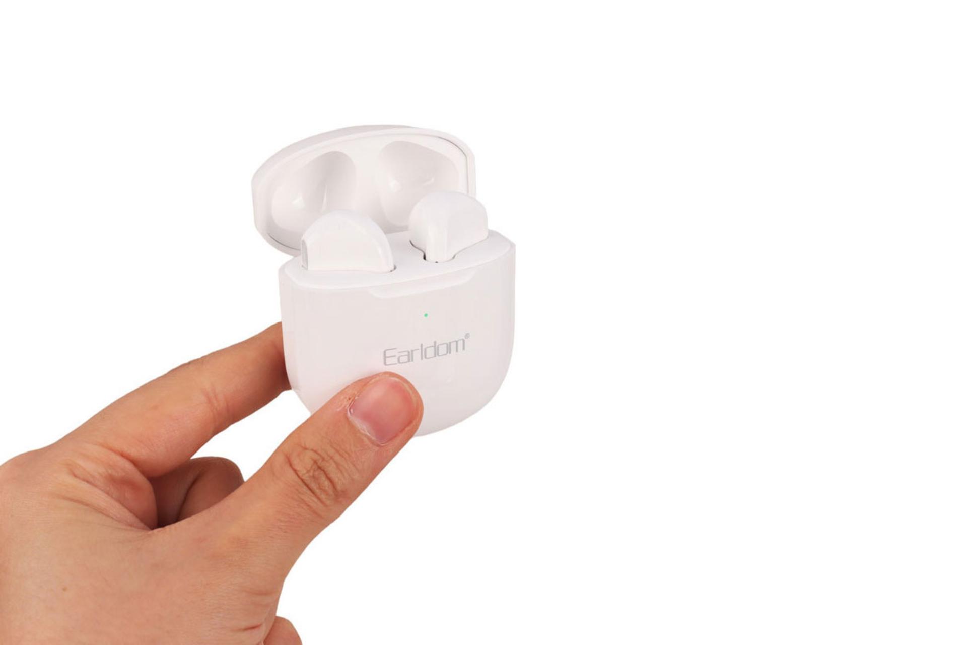 ابعاد و اندازه هدفون ارلدام Earldom TWS20 TWS