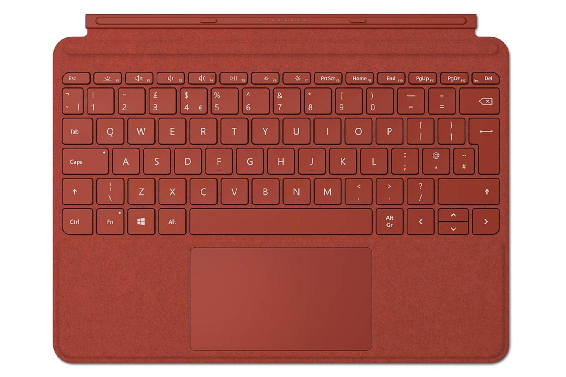 کیبورد مایکروسافت Surface Go Type Cover رنگ قرمز