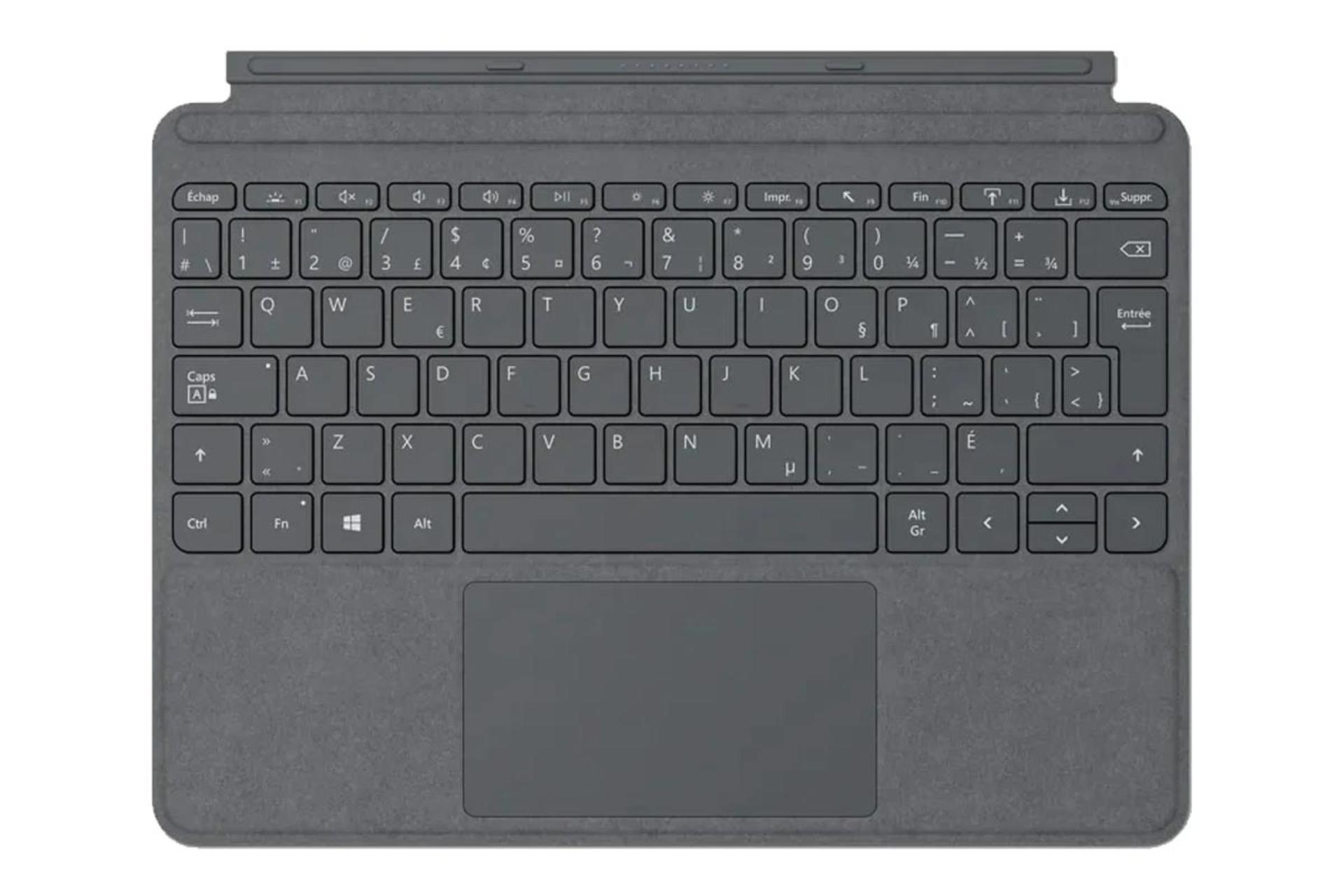 کیبورد مایکروسافت Surface Go Signature Keyboard نمای بالا
