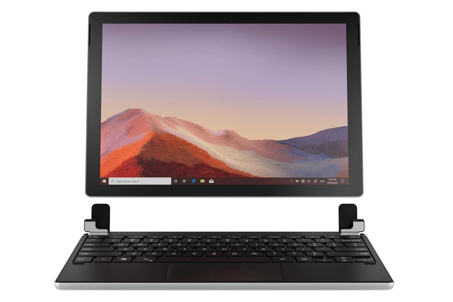 کیبورد بریج +MS Surface 12.3 Pro نمای جلو