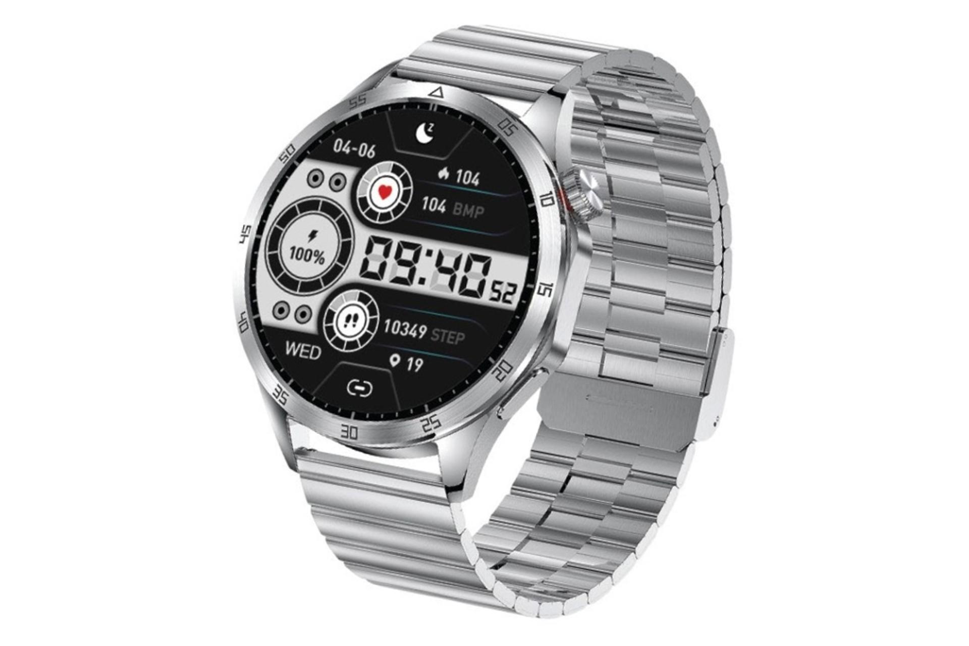 ساعت هوشمند گرین لیون Green Lion G-Master 2 نقره ای