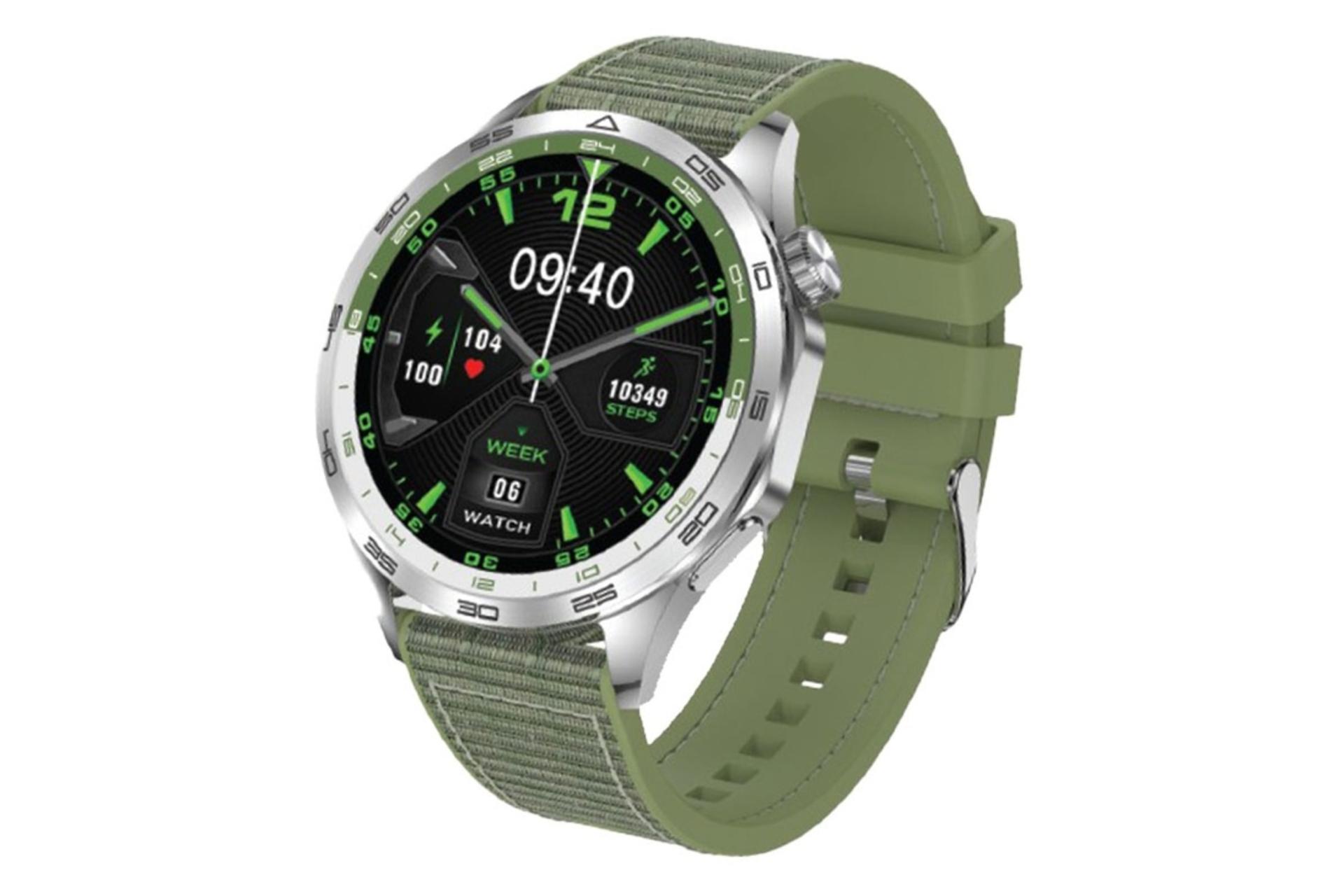 ساعت هوشمند گرین لیون Green Lion Signature Pro نقره ای