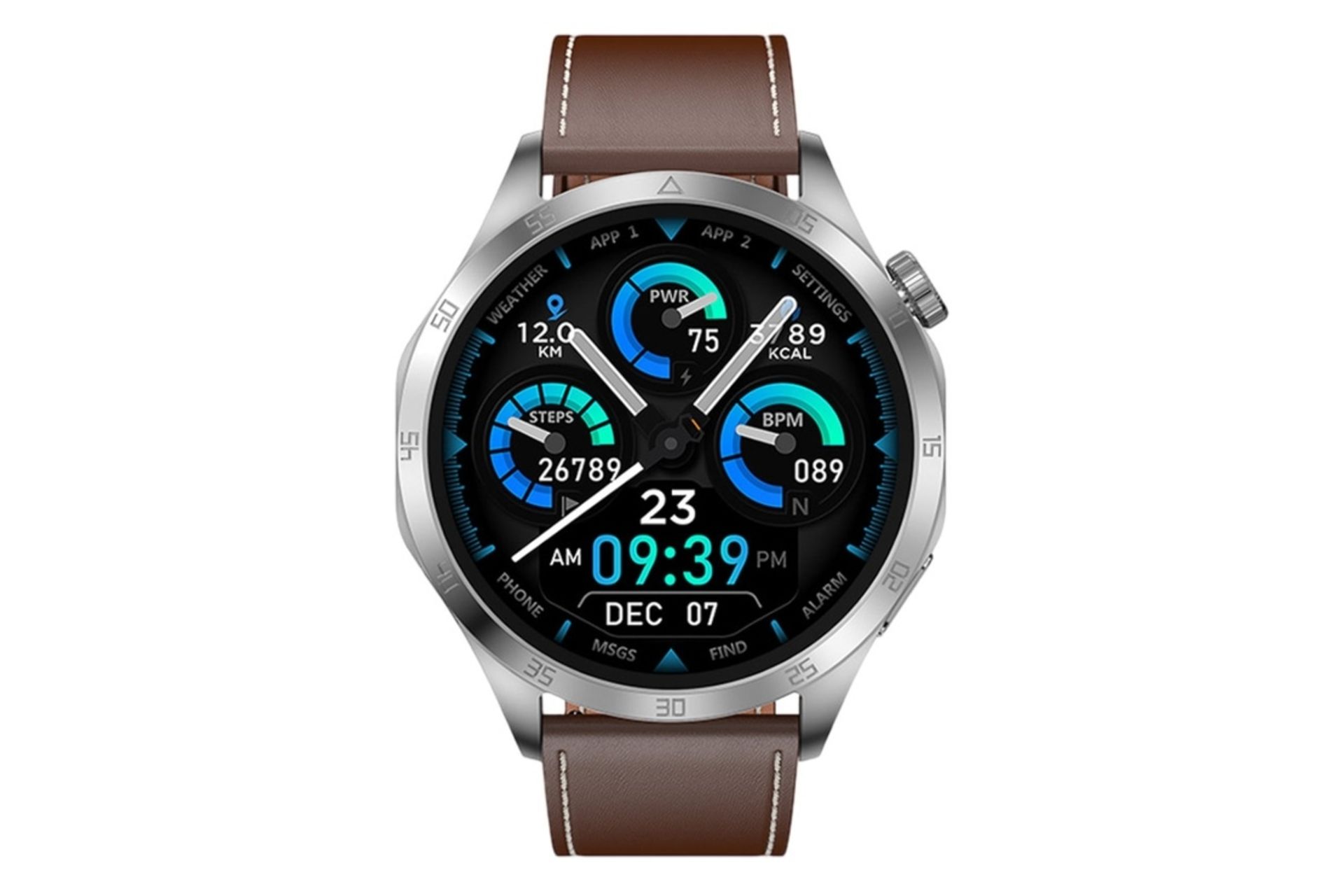 ساعت هوشمند گرین لیون Green Lion Optima نقره ای