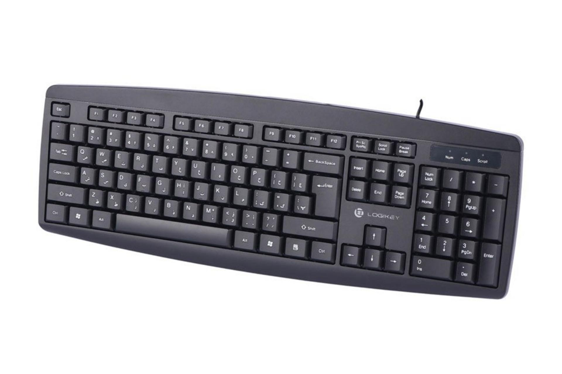 ابعاد و اندازه کیبورد لاجی کی K113B