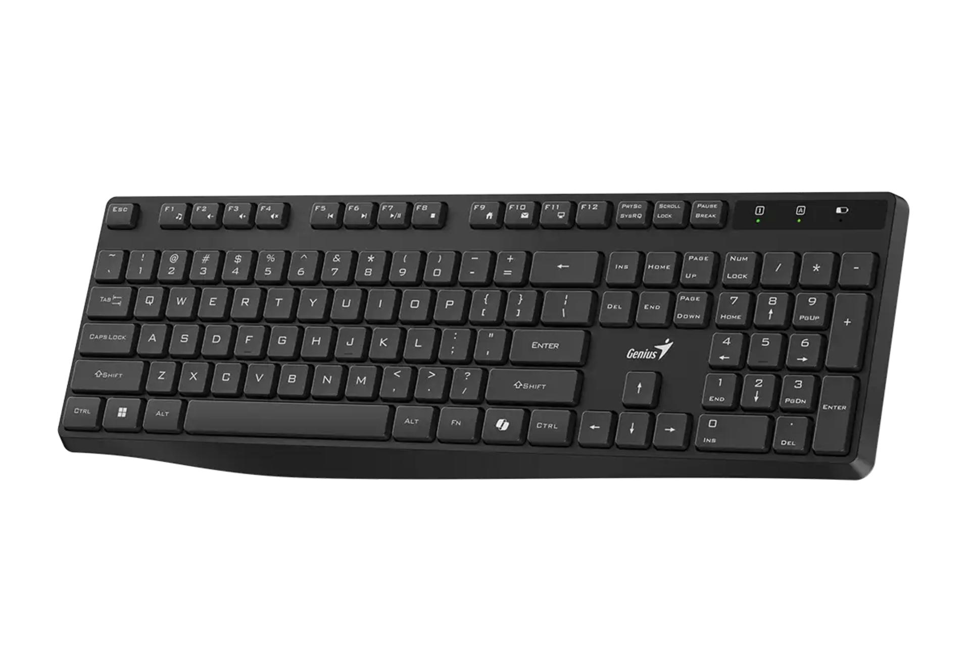 ابعاد و اندازه کیبورد جنیوس KB-7200