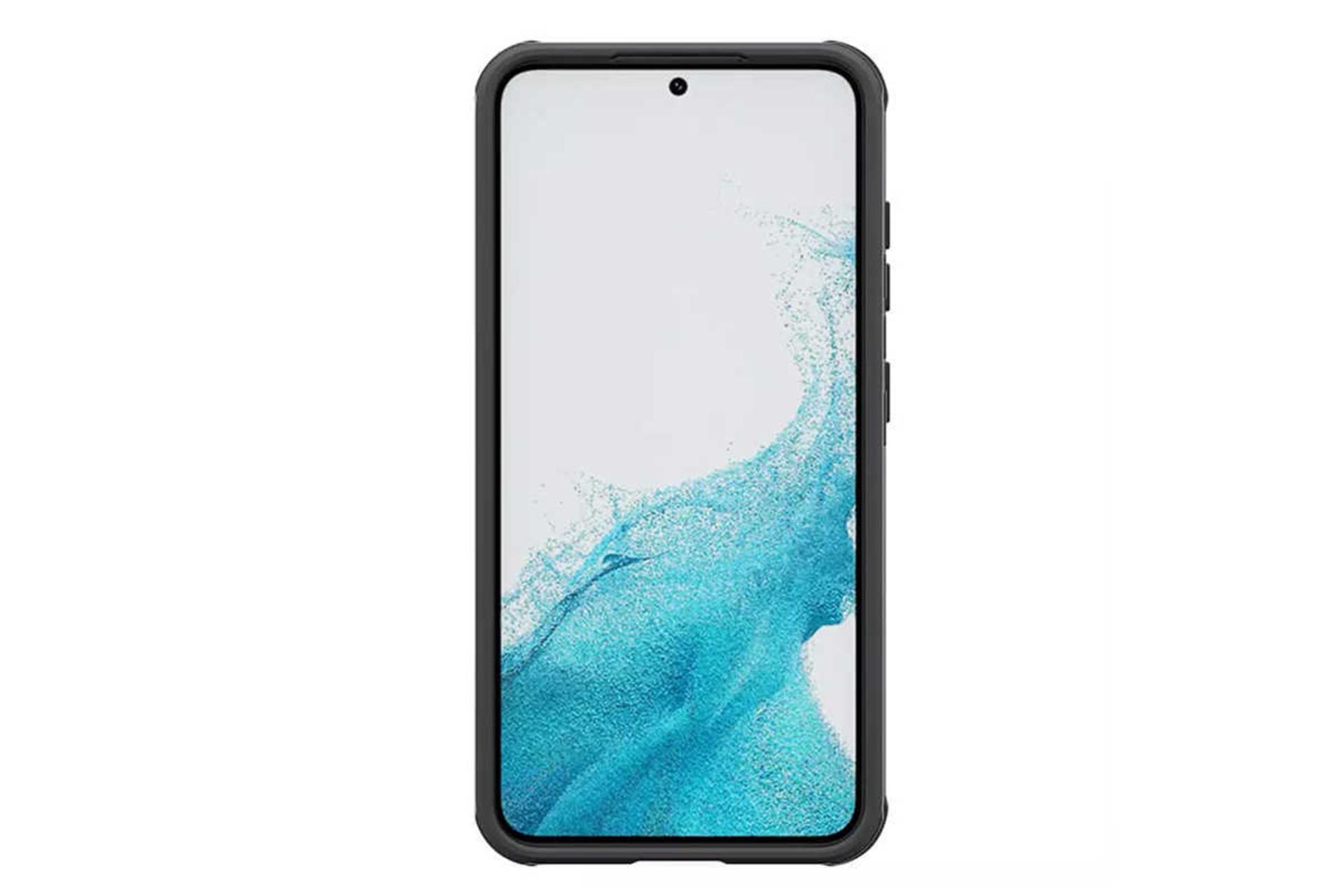 نمای بالای قاب گوشی نیلکین مدل CamShield Pro مناسب سامسونگ Galaxy A54 رنگ مشکی