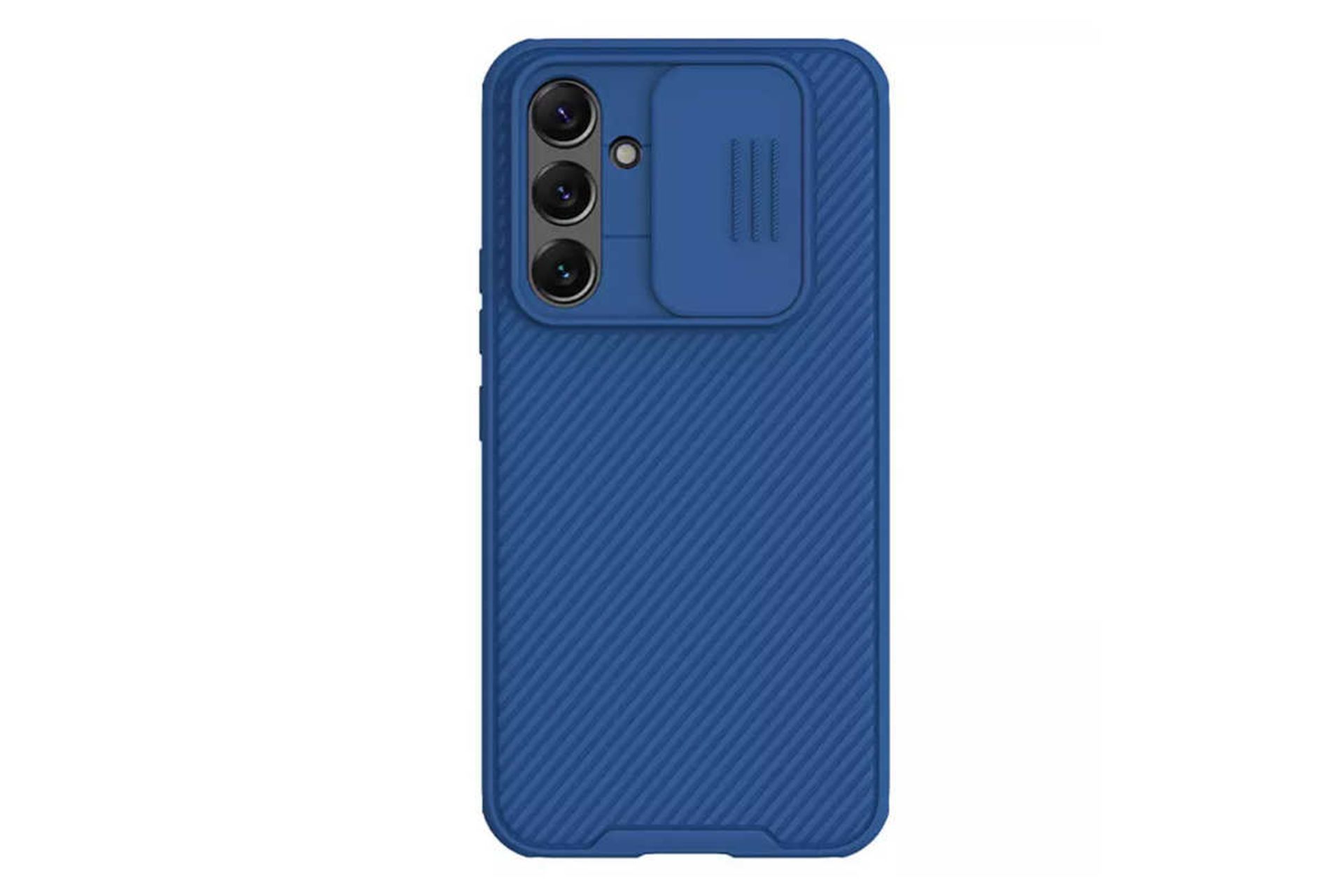 نمای پشت قاب گوشی نیلکین مدل CamShield Pro مناسب سامسونگ Galaxy A54 رنگ آبی