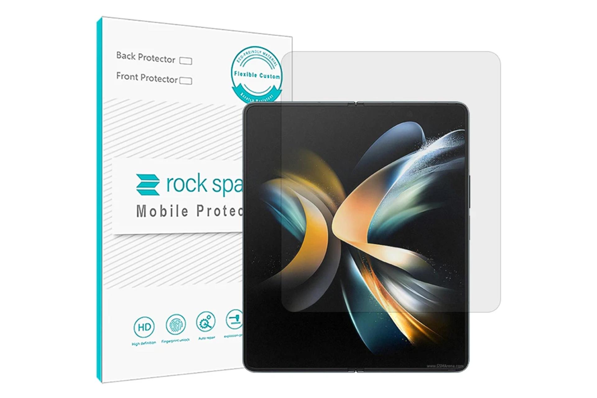 محافظ صفحه نمایش گوشی راک اسپیس مدل HGL مناسب سامسونگ Galaxy Z Fold4 پوشش کامل نمایشگر داخلی