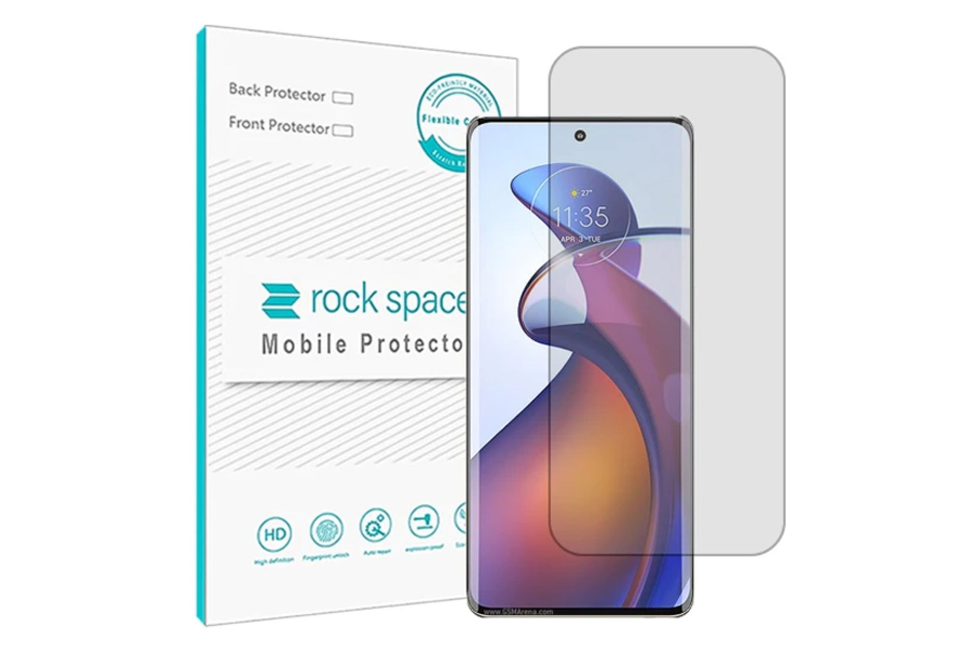 محافظ صفحه نمایش گوشی راک اسپیس مدل HyGEL مناسب موتورولا Edge 30 Fusion