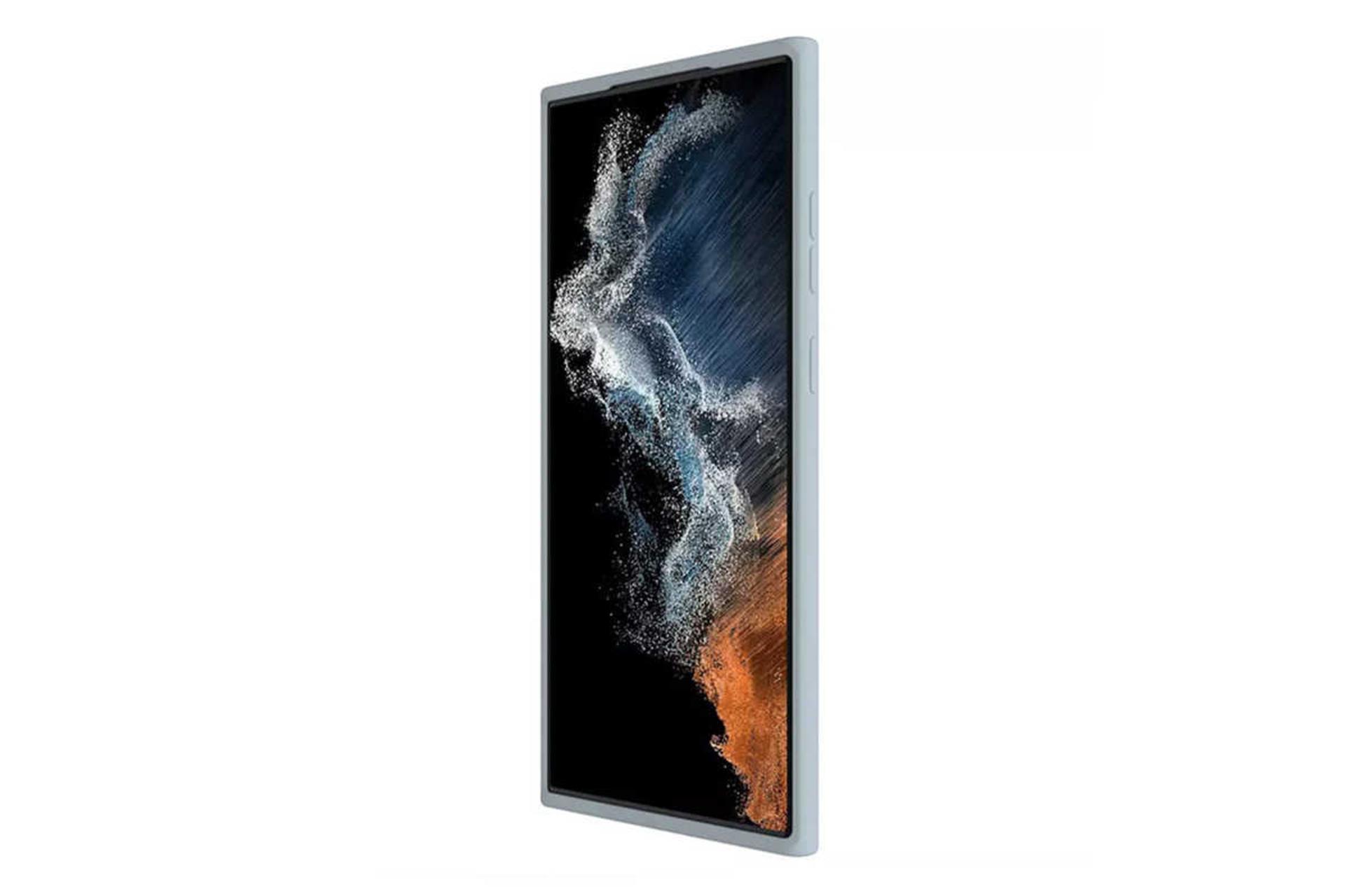 نمای سمت راست قاب گوشی نیلکین مدل CamShield Silky Silicon مناسب سامسونگ Galaxy S23 Ultra 
