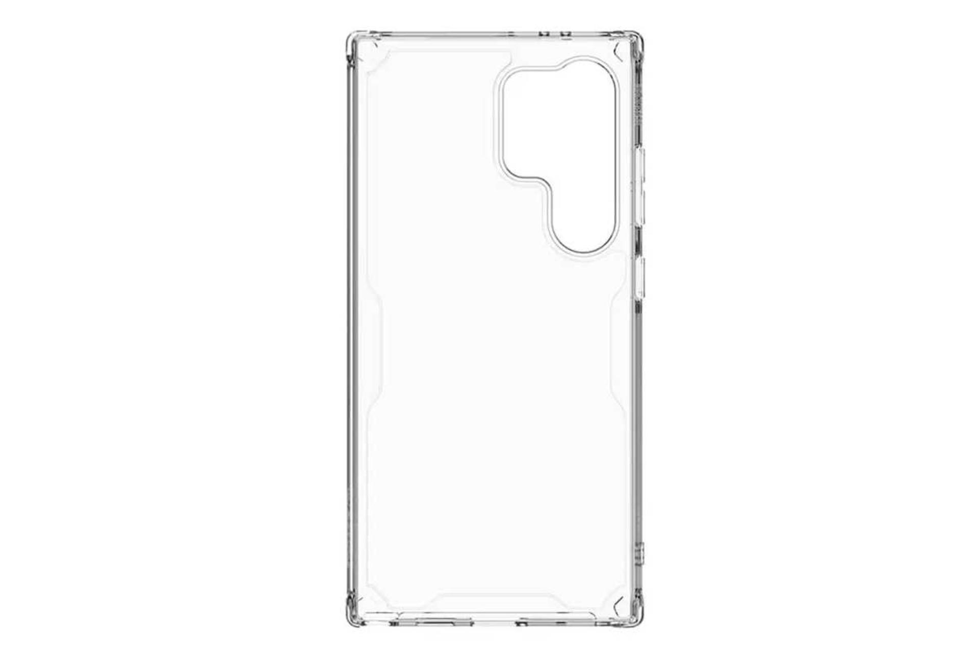 قاب گوشی شفاف نیلکین مدل Nature TPU Pro Magnetic مناسب سامسونگ Galaxy S24 Ultra