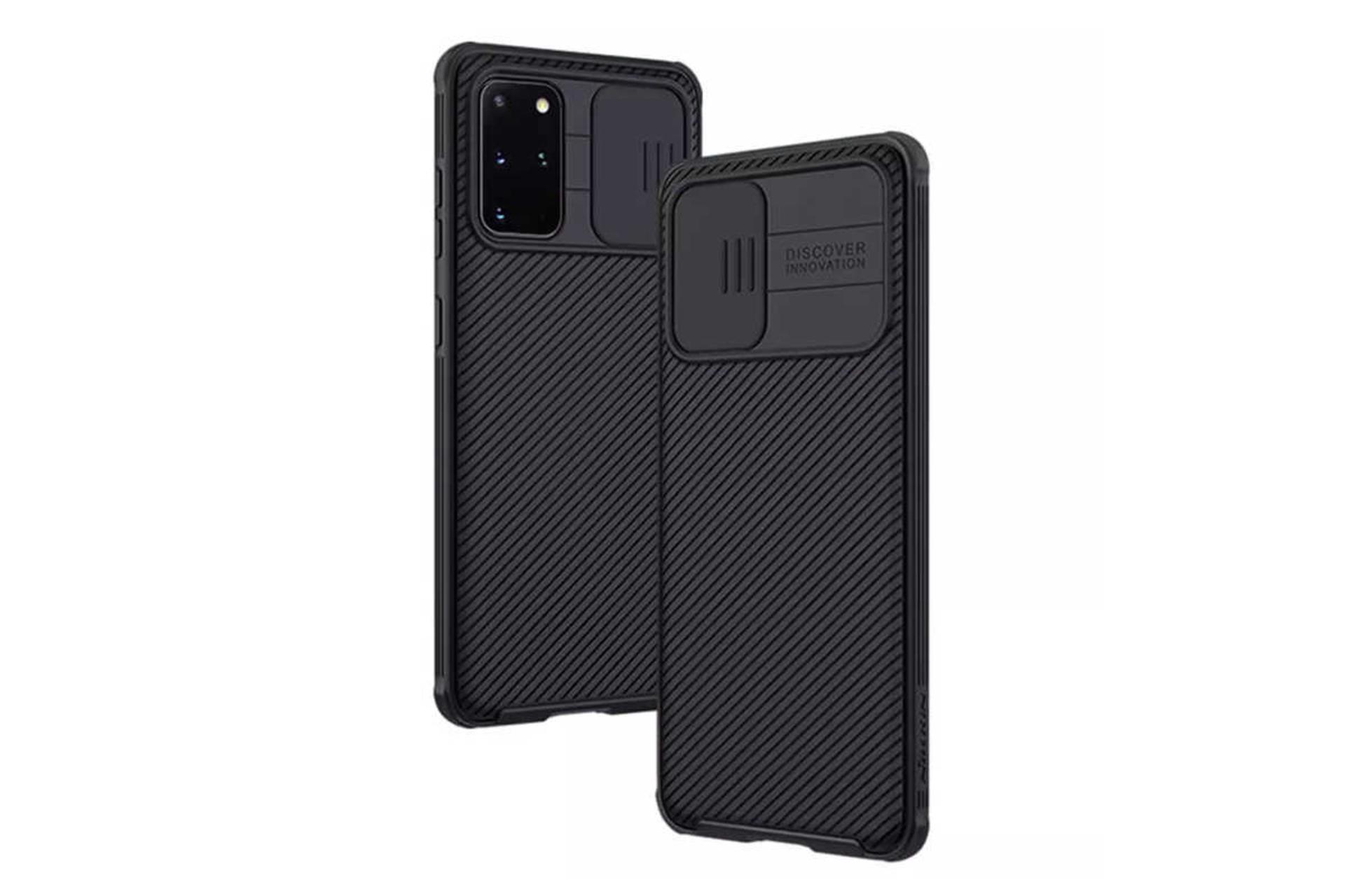 نمای سمت چپ قاب گوشی نیلکین مدل CamShield Pro مناسب سامسونگ Galaxy S20 Plus