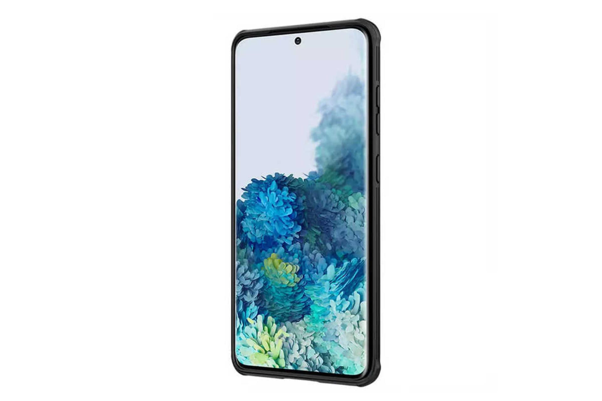 نمای سمت راست قاب گوشی نیلکین مدل CamShield Pro مناسب سامسونگ Galaxy S20 Plus