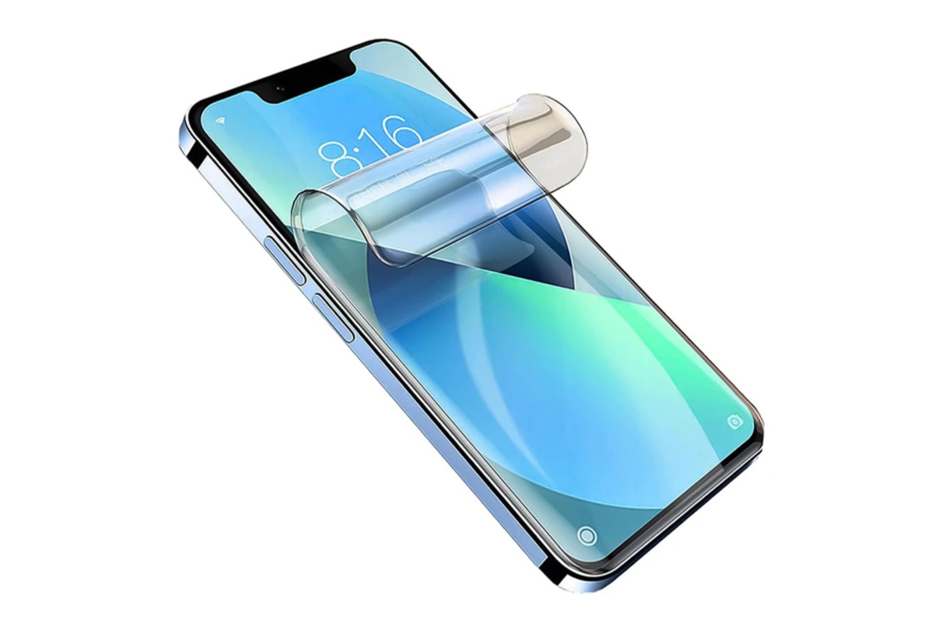 شفافیت محافظ صفحه نمایش گوشی راک اسپیس مدل HyGEL مناسب آنر Magic5 Pro