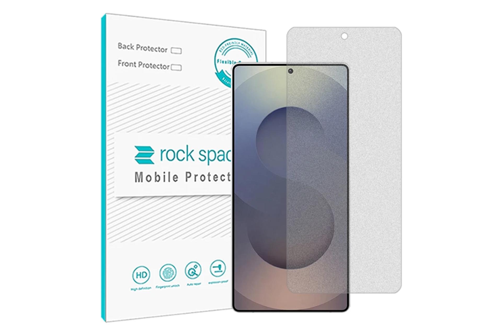 محافظ صفحه نمایش گوشی راک اسپیس مدل مات Resistant مناسب سامسونگ Galaxy S25 Ultra