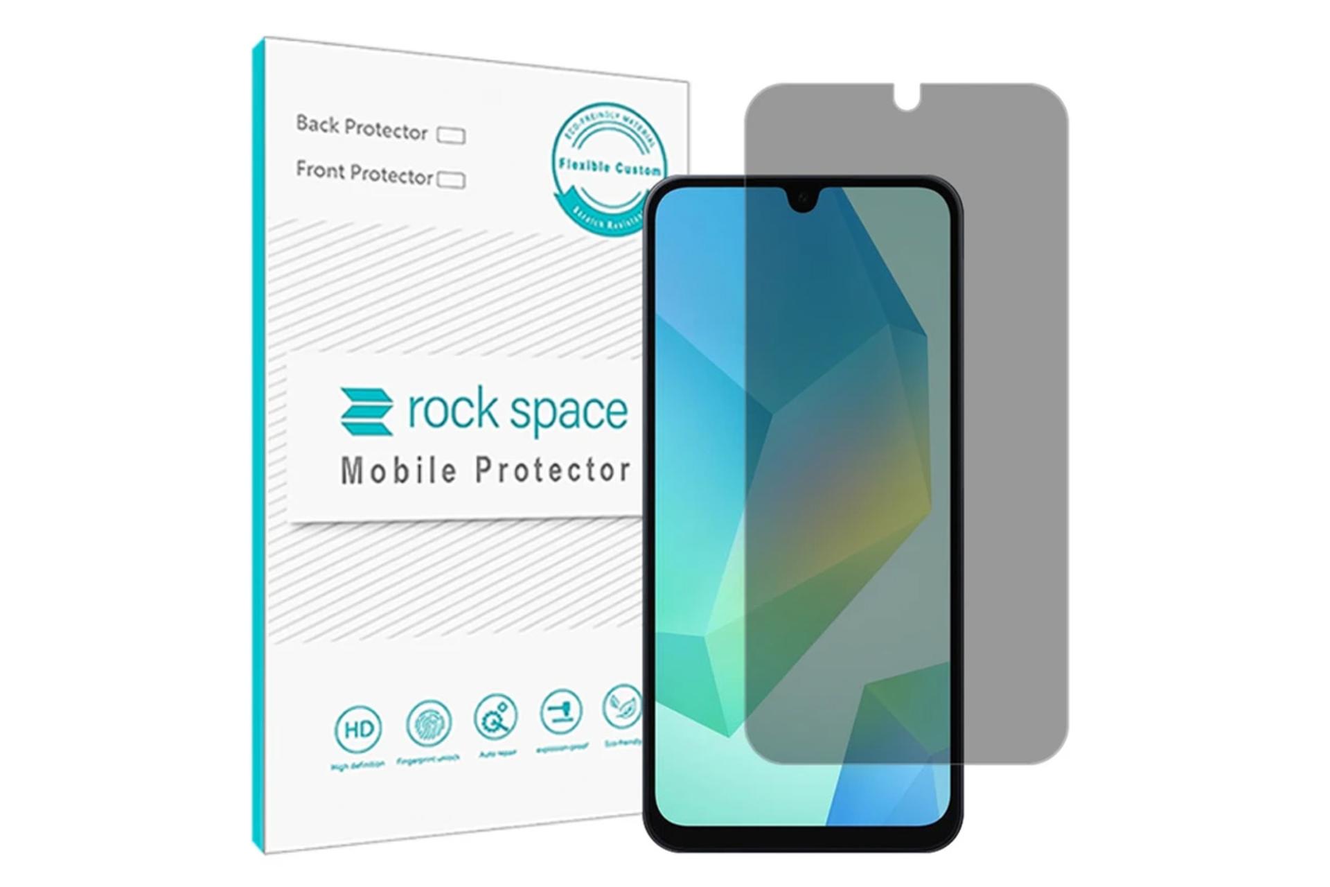 محافظ صفحه نمایش گوشی راک اسپیس مدل Resistant مناسب سامسونگ Galaxy A16