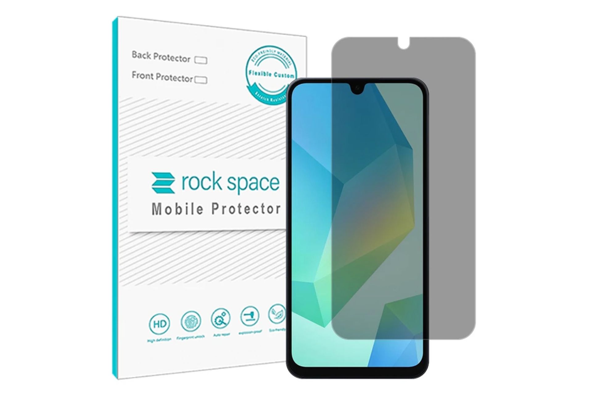 محافظ صفحه نمایش گوشی راک اسپیس مدل Resistant مناسب سامسونگ Galaxy A16