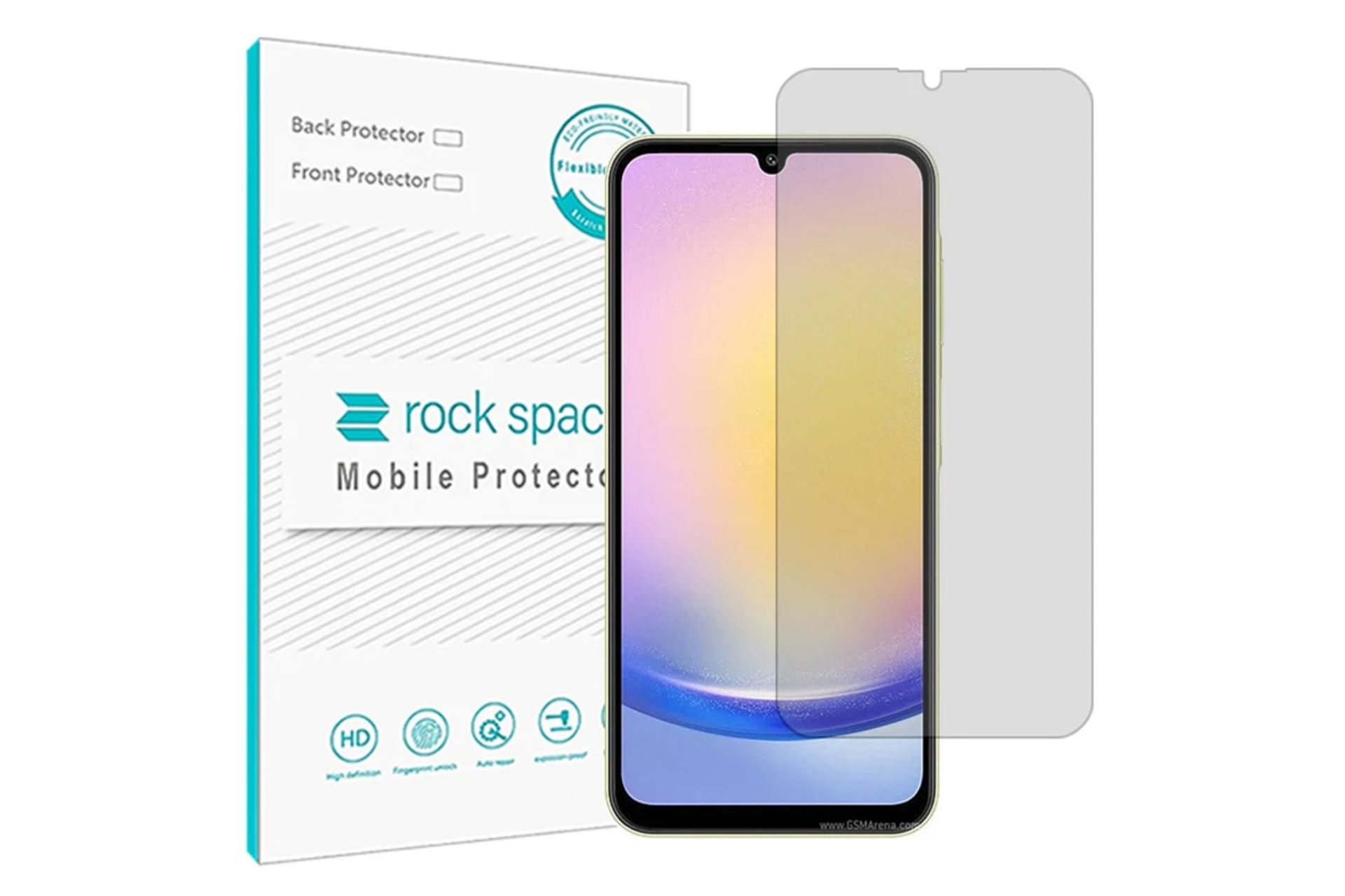 محافظ صفحه نمایش گوشی راک اسپیس مدل HyGEL مناسب سامسونگ Galaxy A25