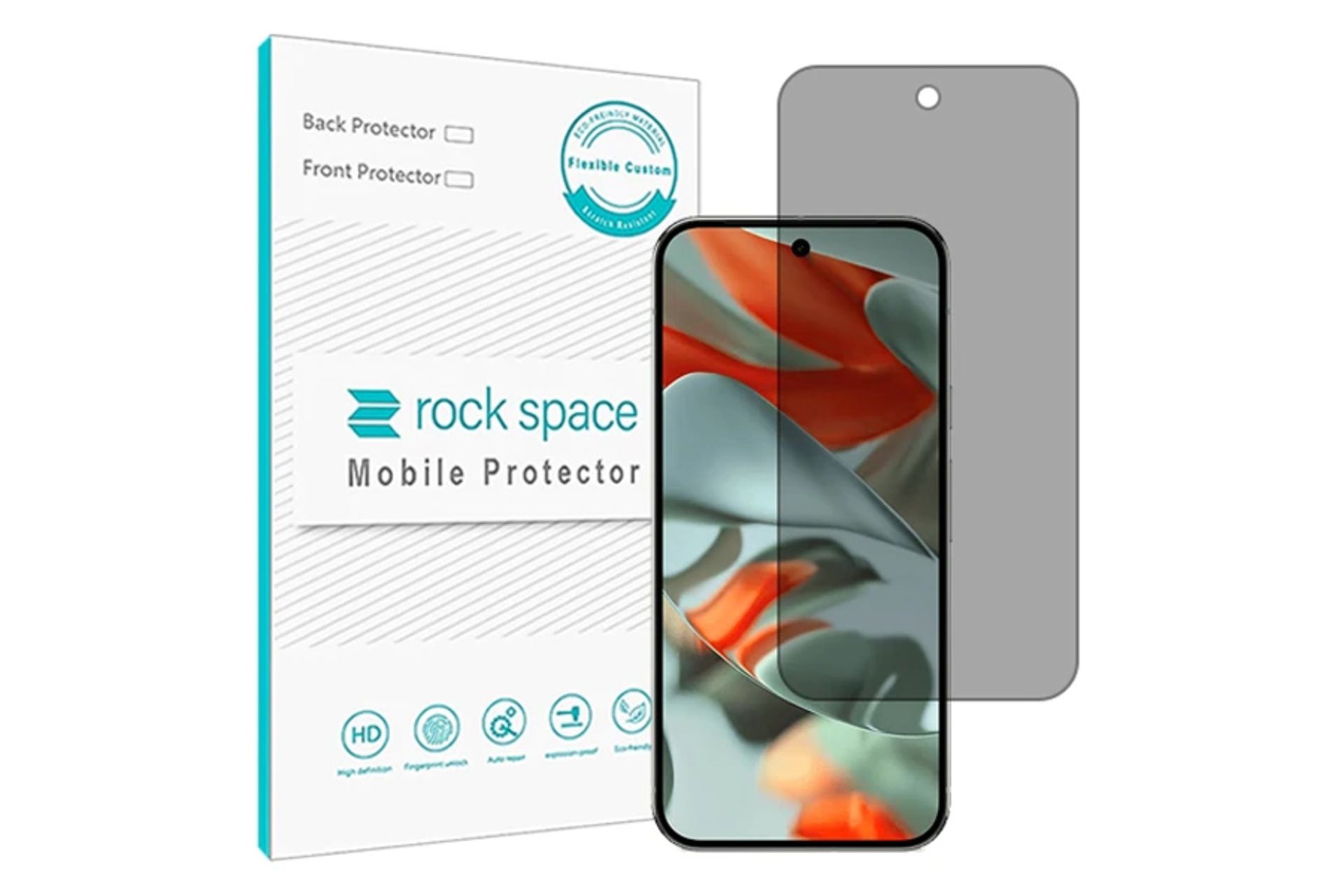 محافظ صفحه نمایش گوشی راک اسپیس مدل Resistant مناسب گوگل Pixel 9 Pro XL