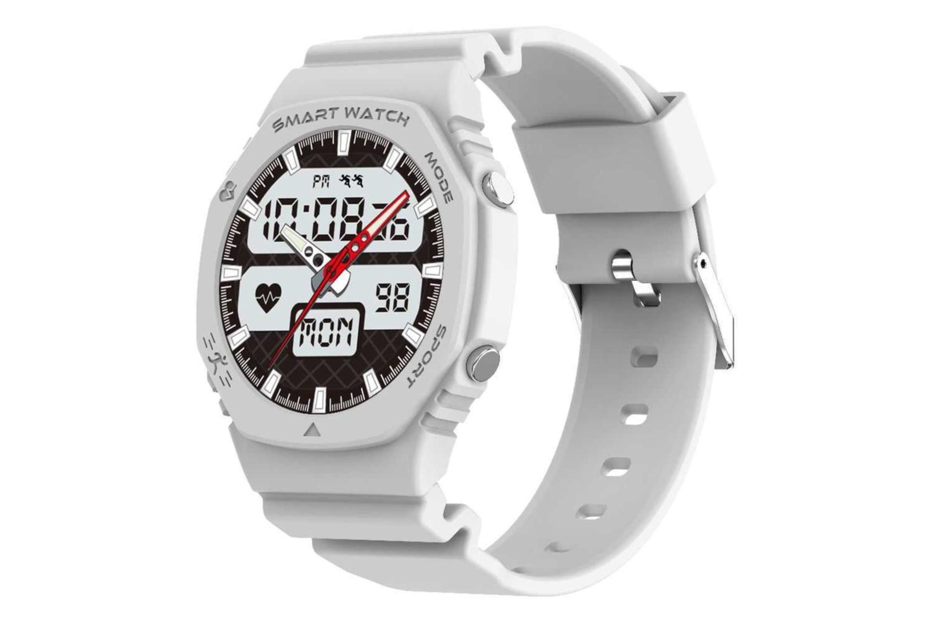 ساعت هوشمند گرین لیون Green Lion G-Sports سفید