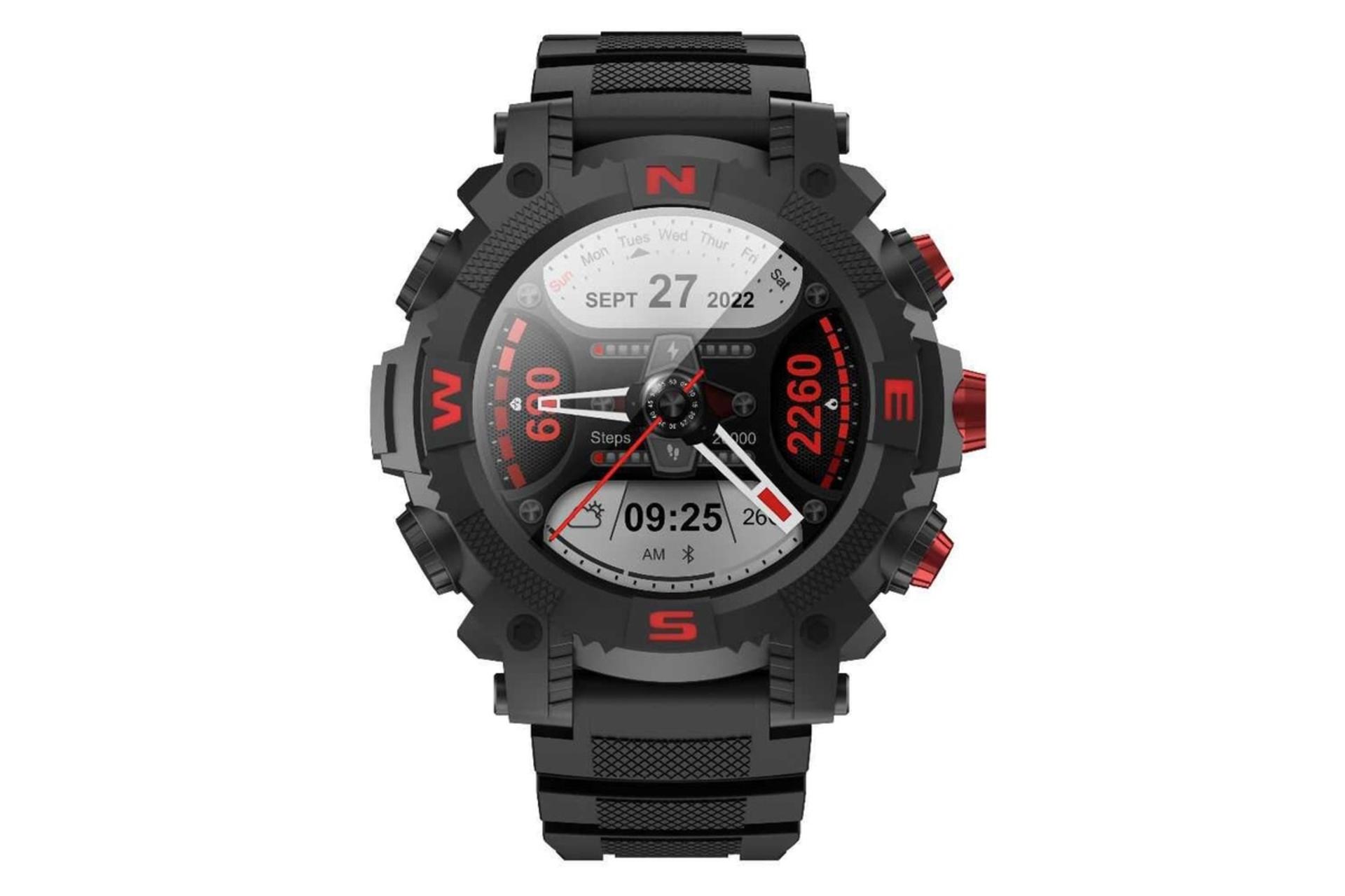 ساعت هوشمند گرین لیون Green Lion GPS Pro از نمای روبرو