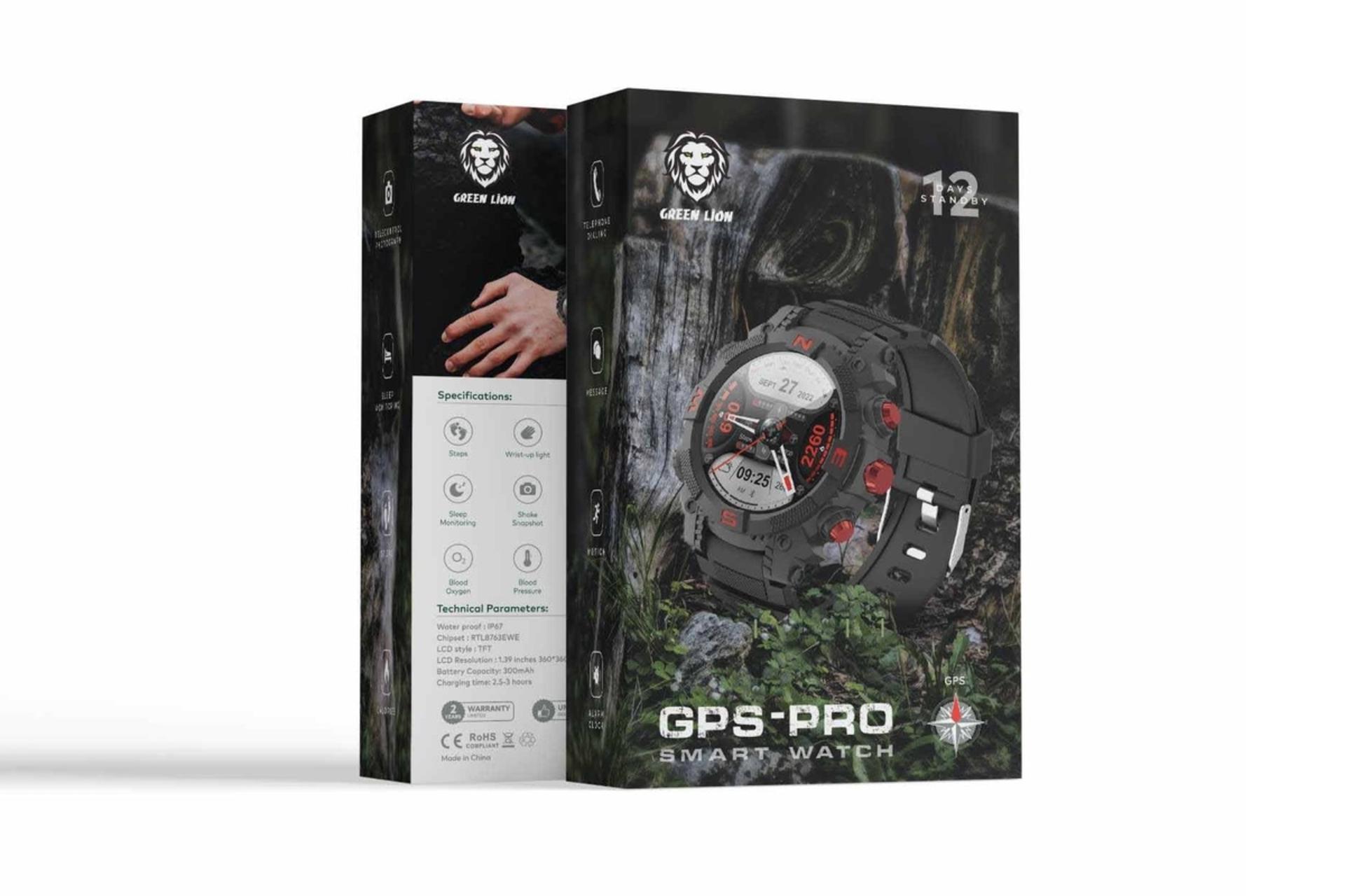 جعبه ساعت هوشمند گرین لیون Green Lion GPS Pro