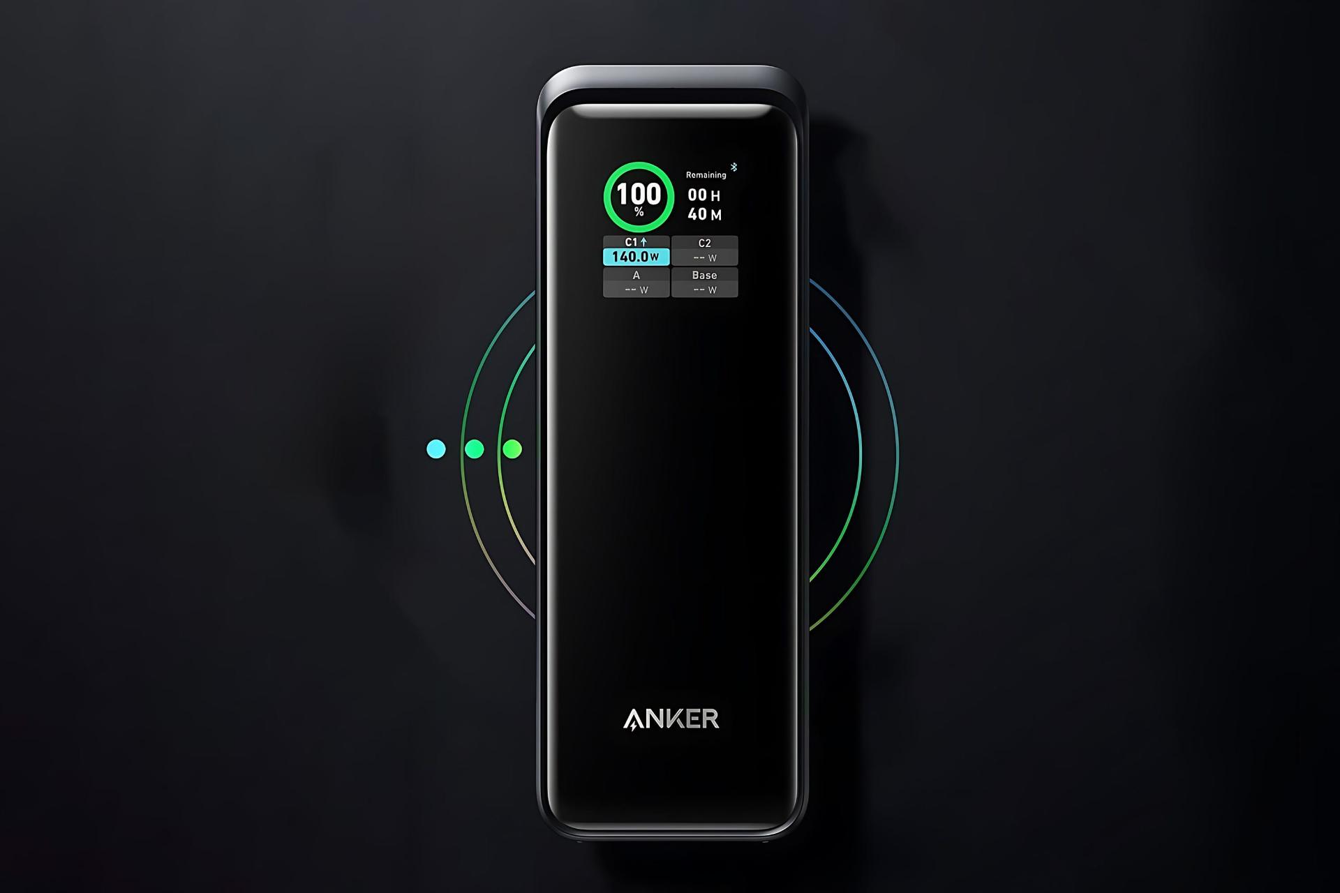 نمایشگر پاور بانک انکر Anker Prime 27650mAh