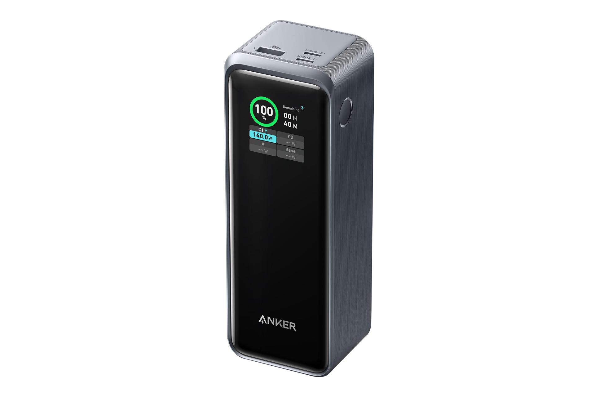 رنگ مشکی پاور بانک انکر Anker Prime 27650mAh