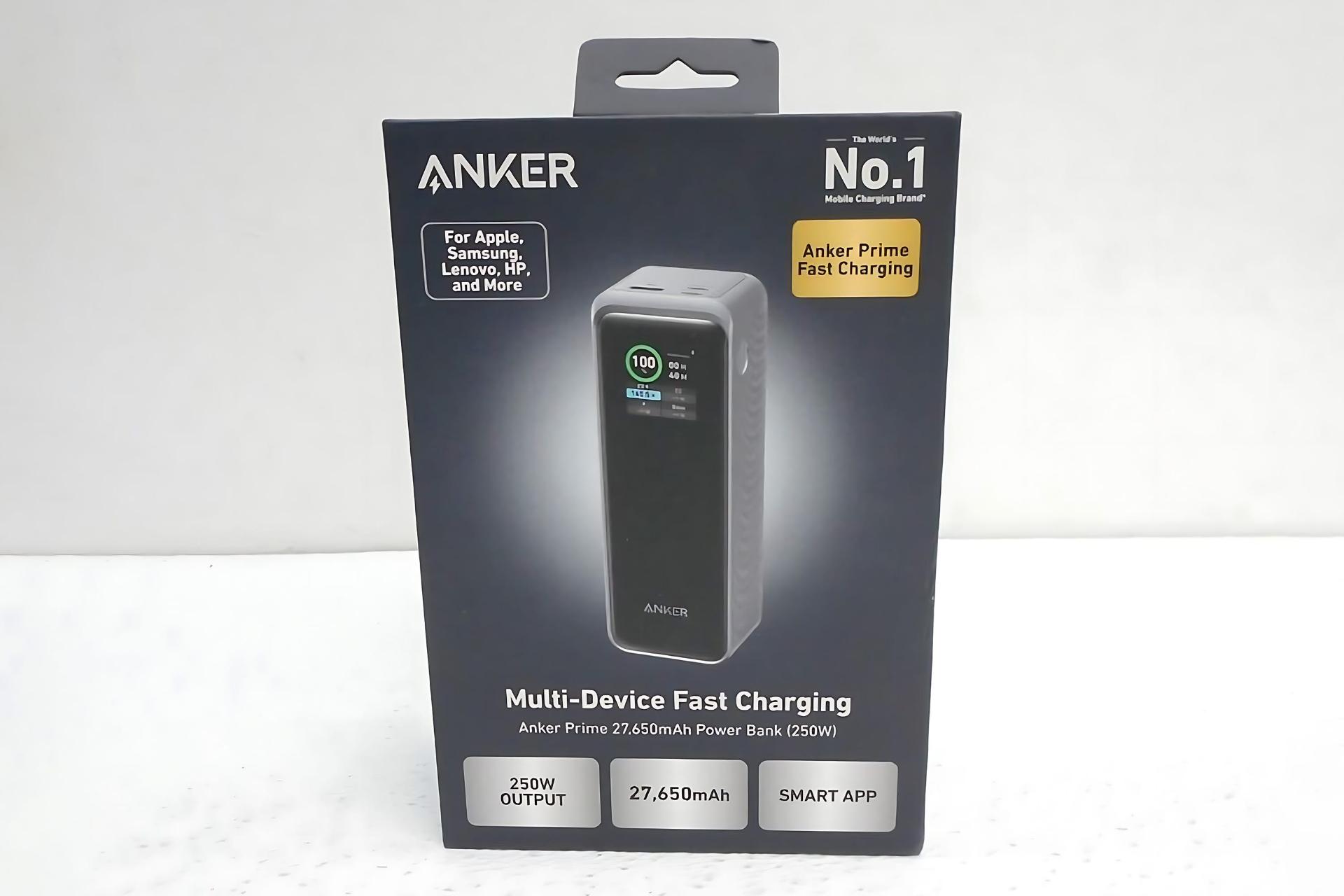 جعبه پاور بانک انکر Anker Prime 27650mAh
