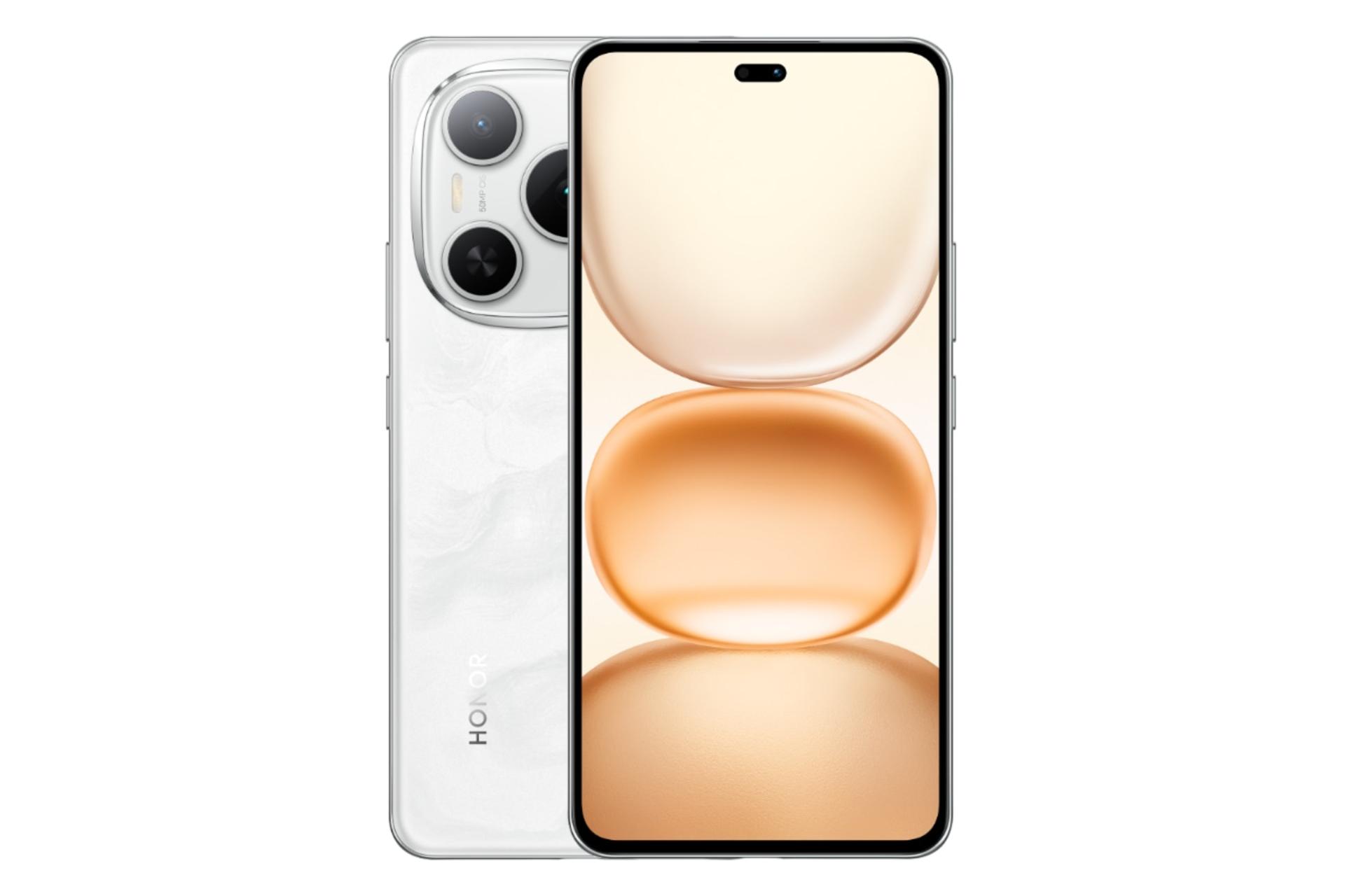 پنل جلو و پشت گوشی موبایل آنر پاور سفید / HONOR Power