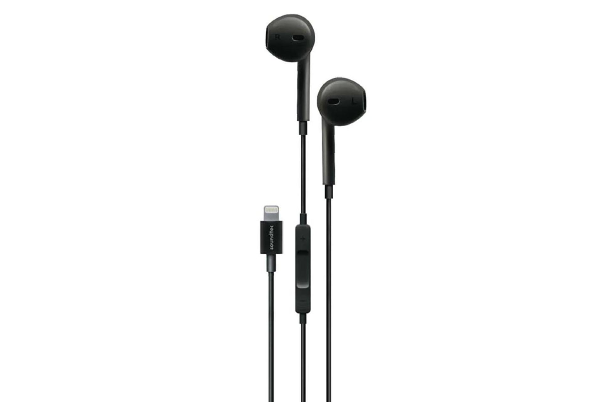 هدفون پرودو Ultimate iPhone Earphones رنگ مشکی