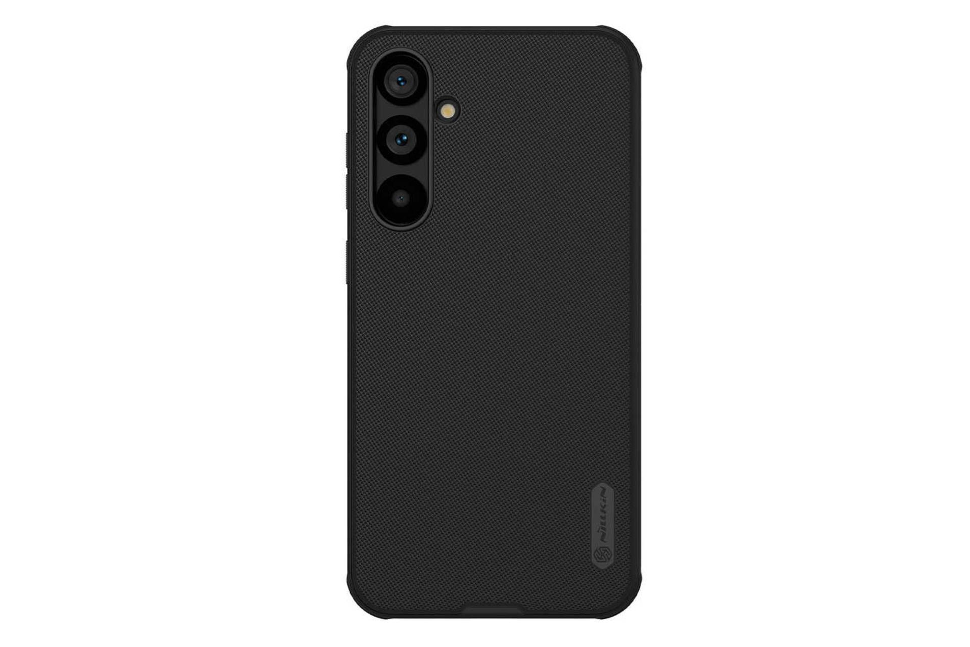 نمای پشت قاب گوشی نیلکین مدل Super Frosted Shield Pro مناسب سامسونگ Galaxy S23 FE رنگ مشکی