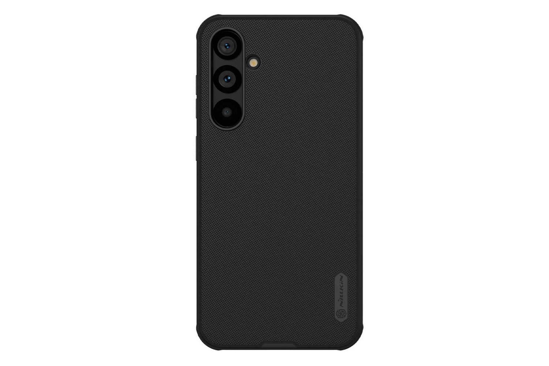 نمای پشت قاب گوشی نیلکین مدل Super Frosted Shield Pro مناسب سامسونگ Galaxy S23 FE رنگ مشکی