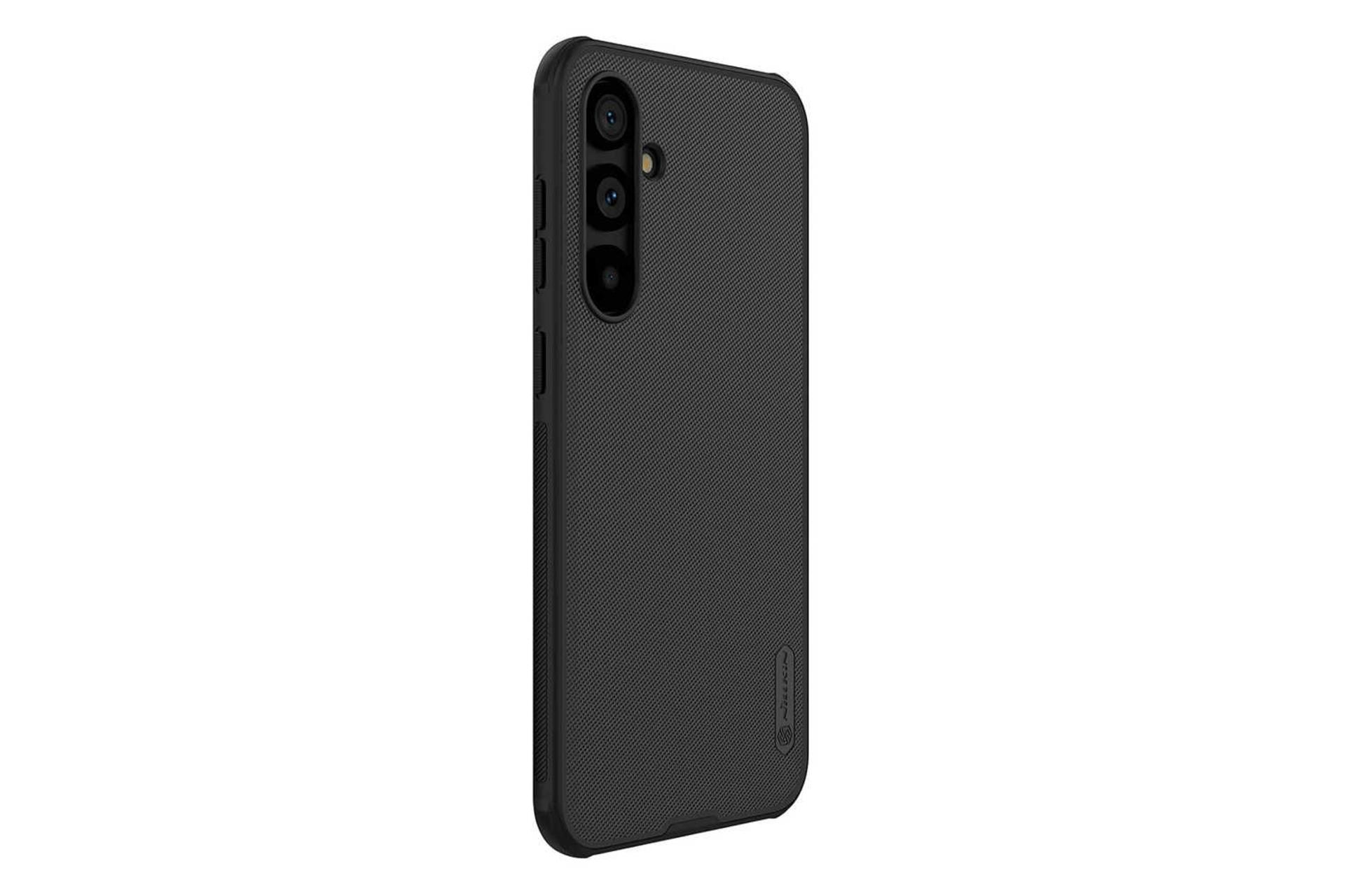 نمای سمت راست قاب گوشی نیلکین مدل Super Frosted Shield Pro مناسب سامسونگ Galaxy S23 FE رنگ مشکی