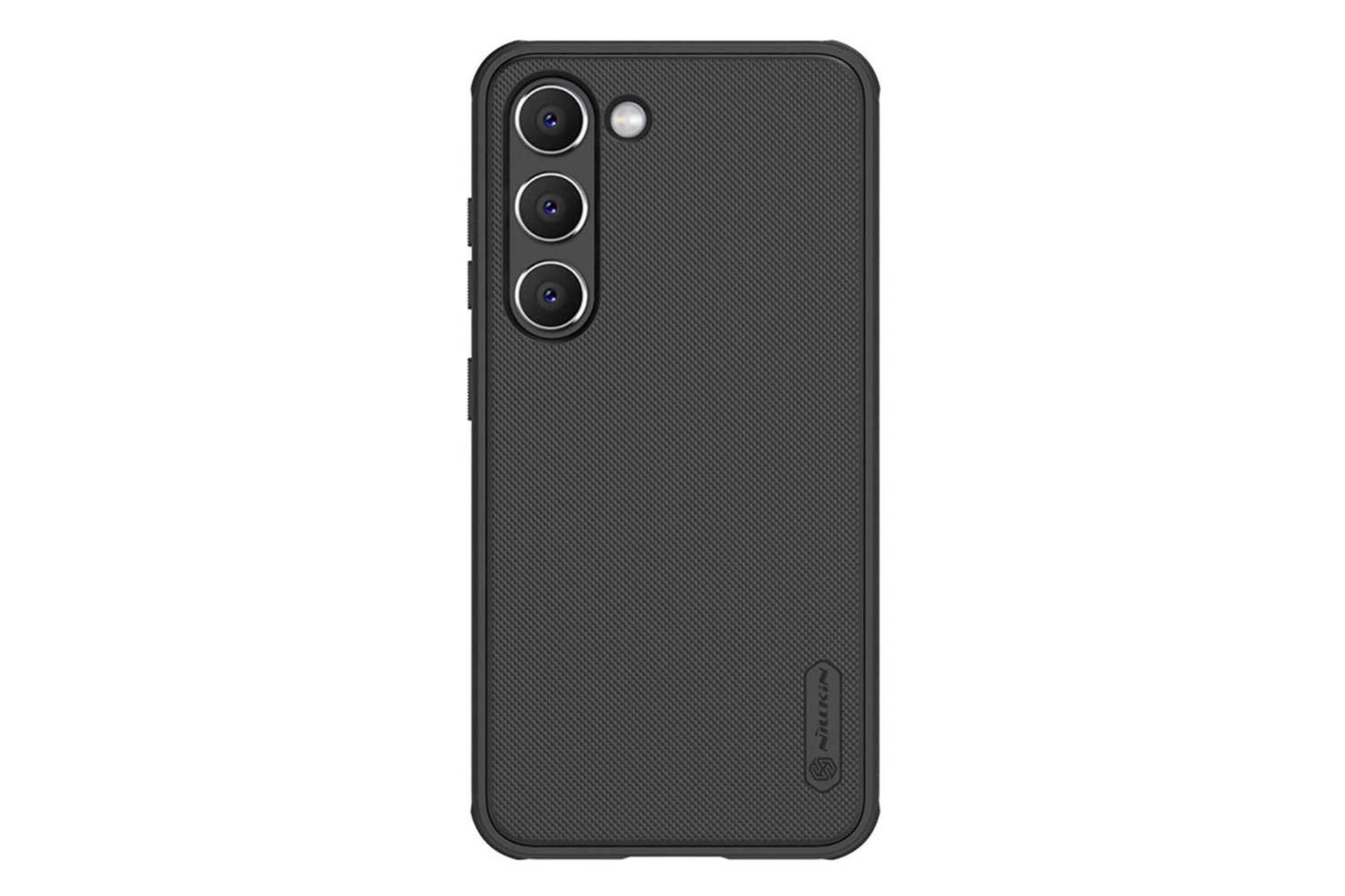 مرجع متخصصين ايران نماي پشت قاب موبايل نيلكين مدل Super Frosted Shield Pro مناسب سامسونگ Galaxy S23 Plus رنگ مشكي