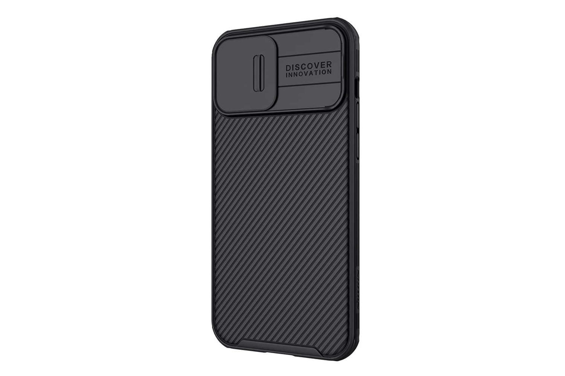 نمای سمت راست قاب گوشی نیلکین مدل CamShield Pro مناسب اپل iPhone 13 Pro Max رنگ مشکی