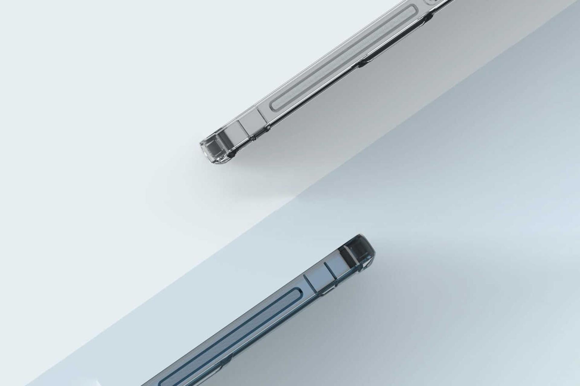 نمای کناری قاب گوشی نیلکین مدل Nature TPU Pro Magnetic مناسب اپل iPhone 13