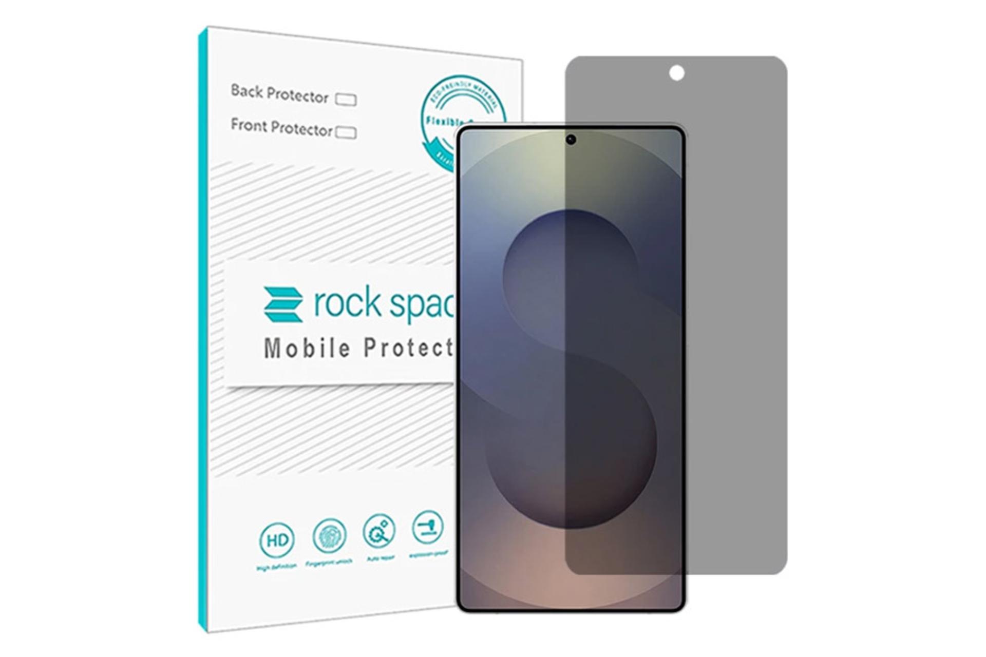 محافظ صفحه نمایش گوشی راک اسپیس مدل Resistant مناسب سامسونگ Galaxy S25 Ultra