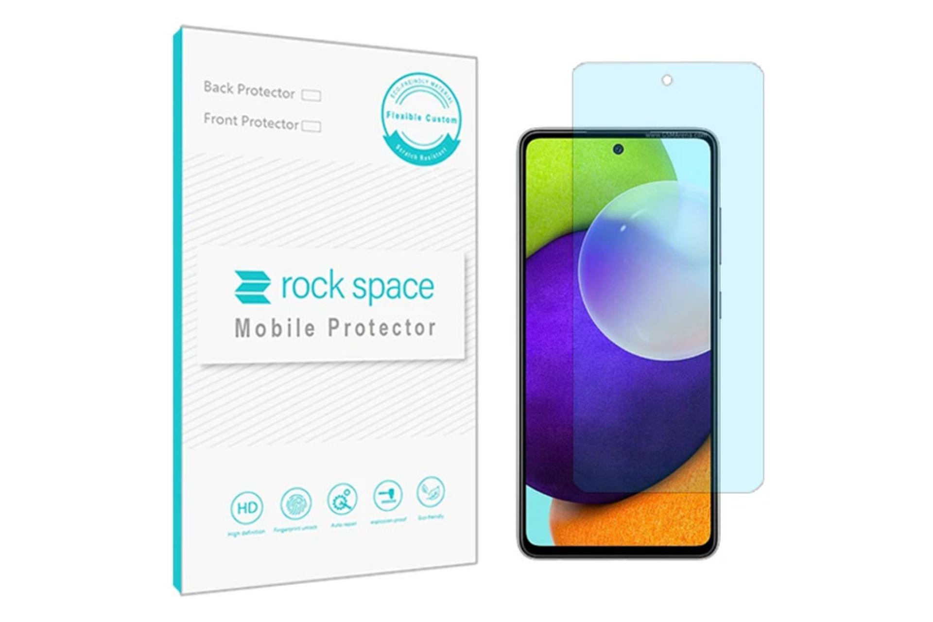 محافظ صفحه نمایش گوشی راک اسپیس مدل BLU مناسب سامسونگ Galaxy A52