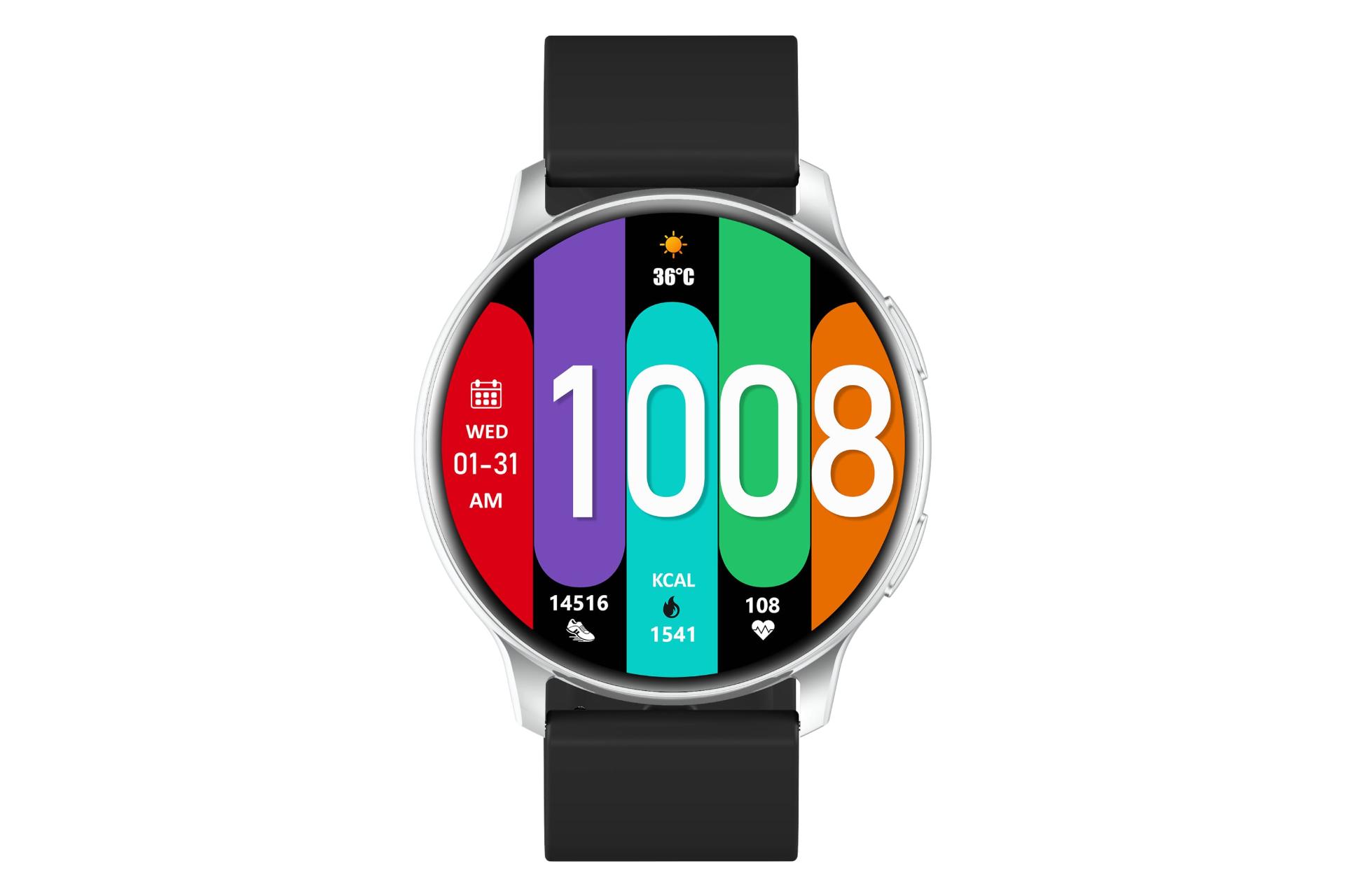 ساعت هوشمند شیائومی گلوریمی Xiaomi Glorimi GR1 از نمای روبرو