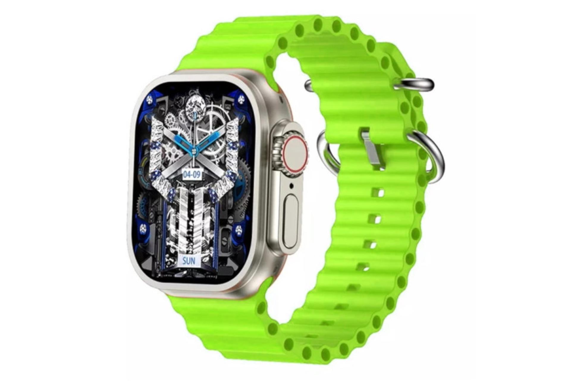 ساعت هوشمند هاینو تکو Haino Teko HK9 Ultra 2 با بند سبز