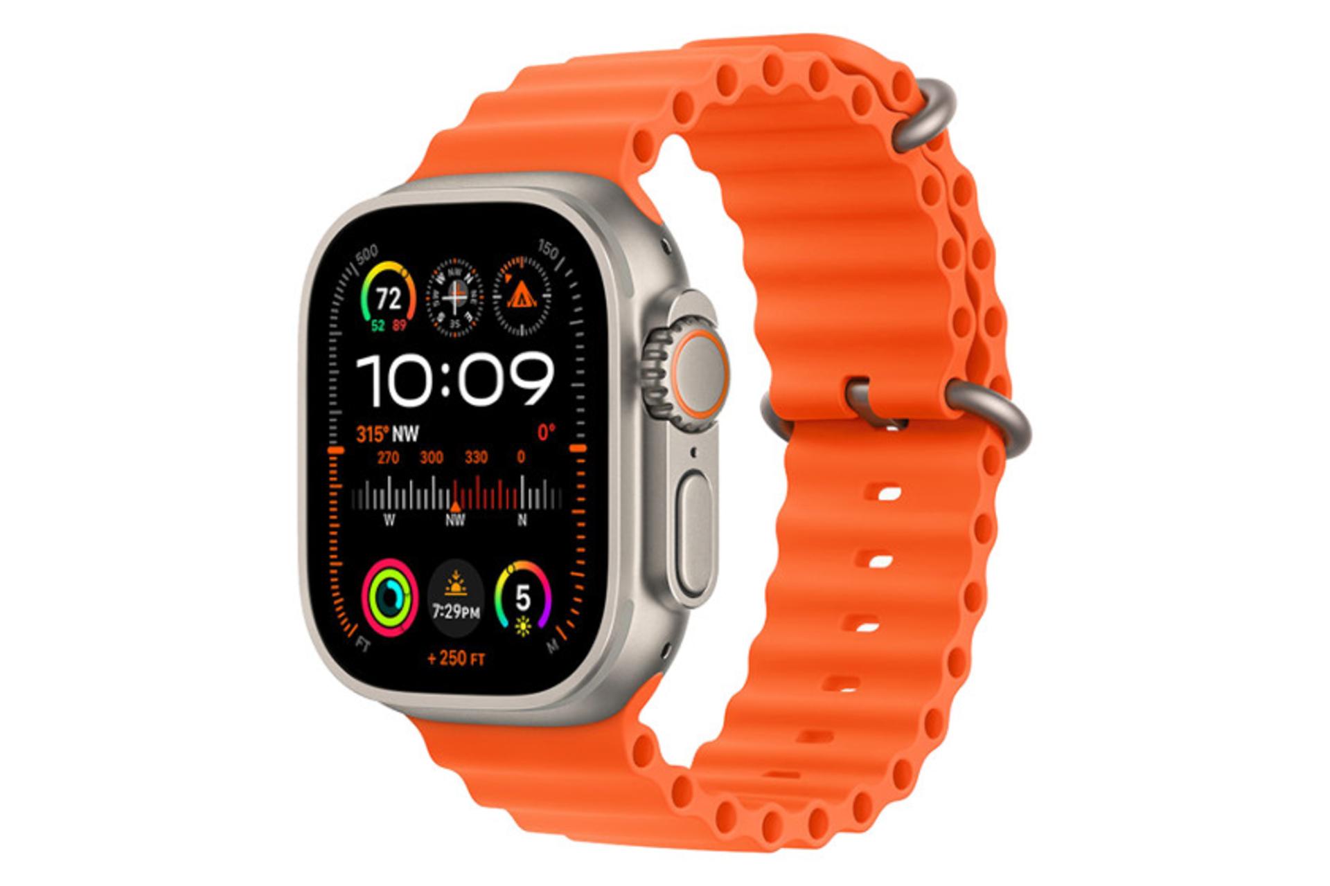 ساعت هوشمند هاینو تکو Haino Teko HK9 Ultra 2 با بند نارنجی