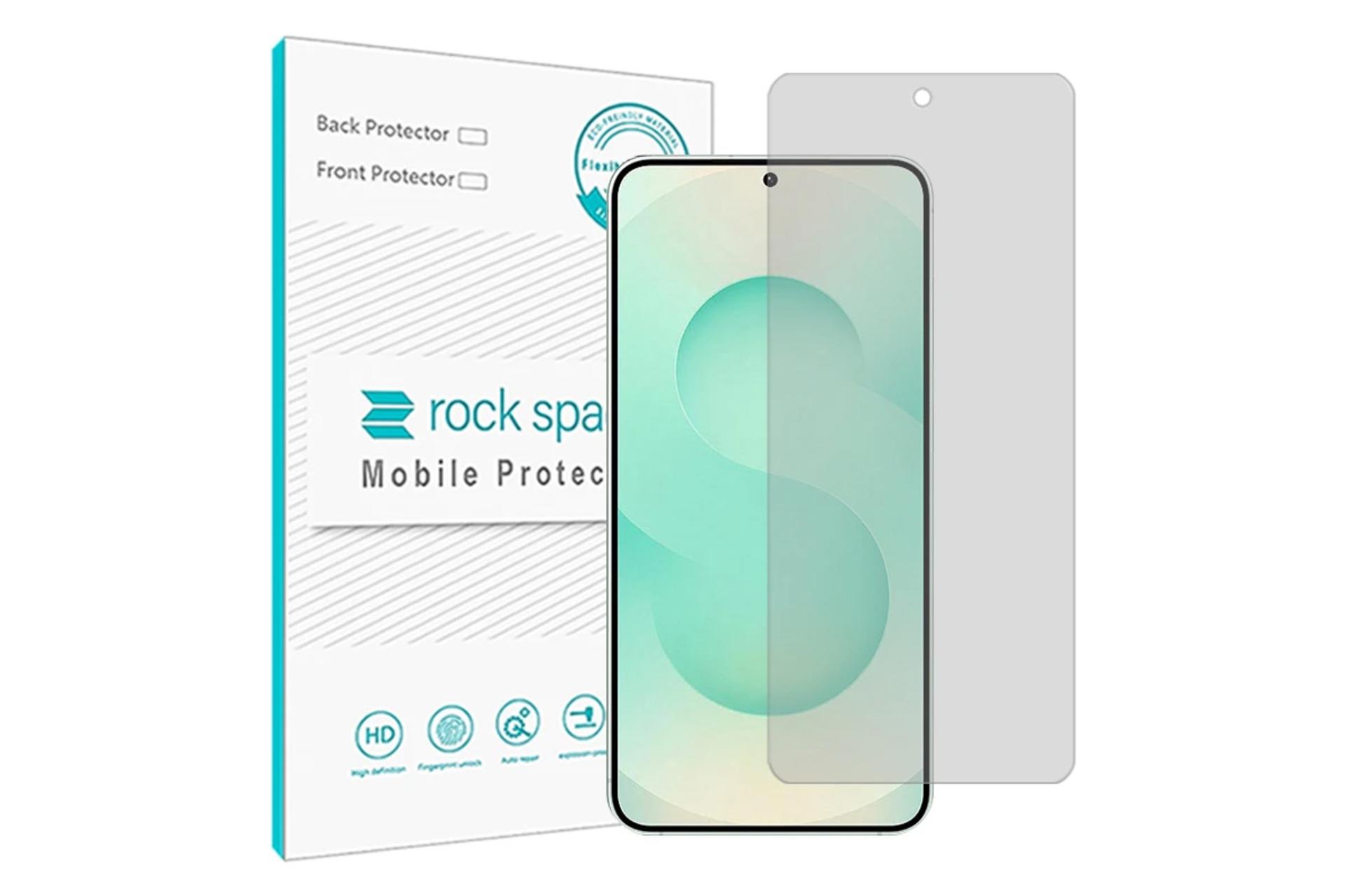محافظ صفحه نمایش گوشی راک اسپیس مدل Resistant مناسب سامسونگ Galaxy S25