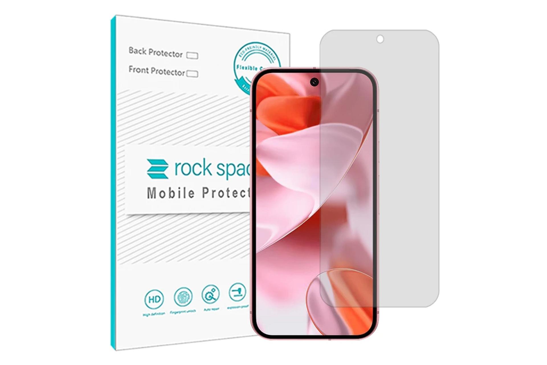 محافظ صفحه نمایش گوشی راک اسپیس مدل Resistant مناسب گوگل Pixel 9