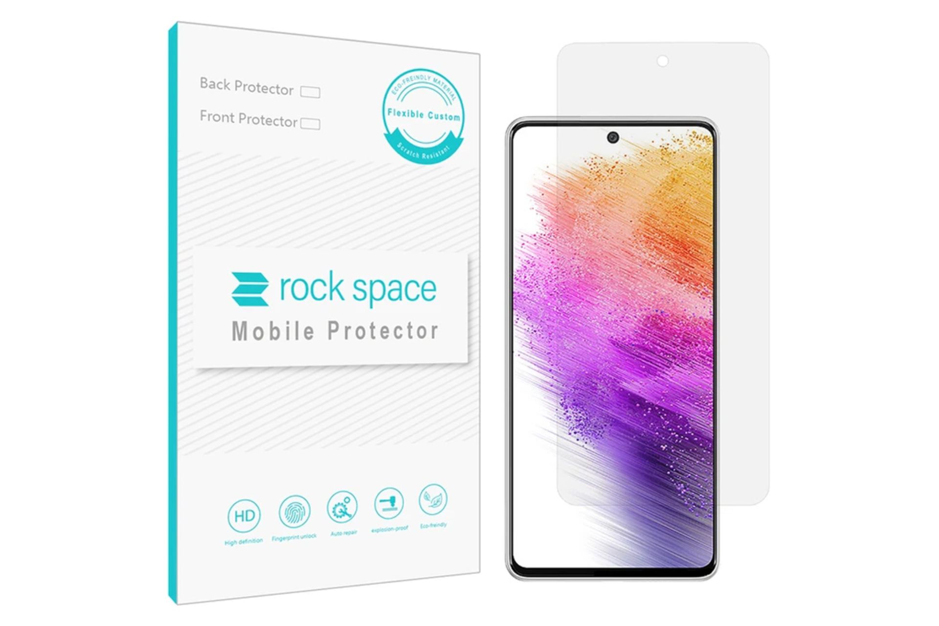 محافظ صفحه نمایش گوشی راک اسپیس مدل 180H-01Y مناسب سامسونگ Galaxy A73 5G